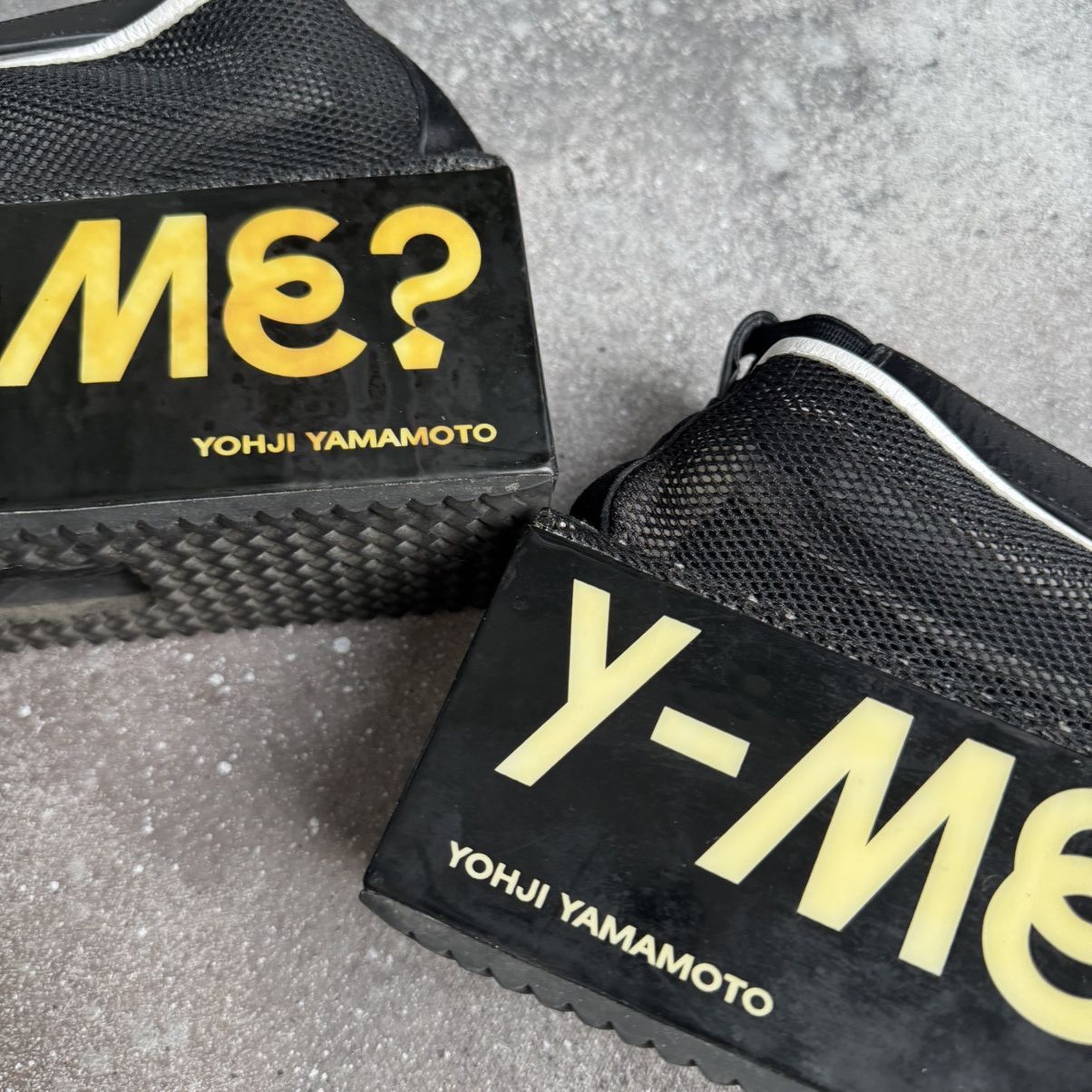 Yohji Yamamoto SS/14 Runway Yohji Yamamoto Y-3 x Adidas Mesh Platform Shoes Size US 7.5 / IT 37.5 - 11 Thumbnail