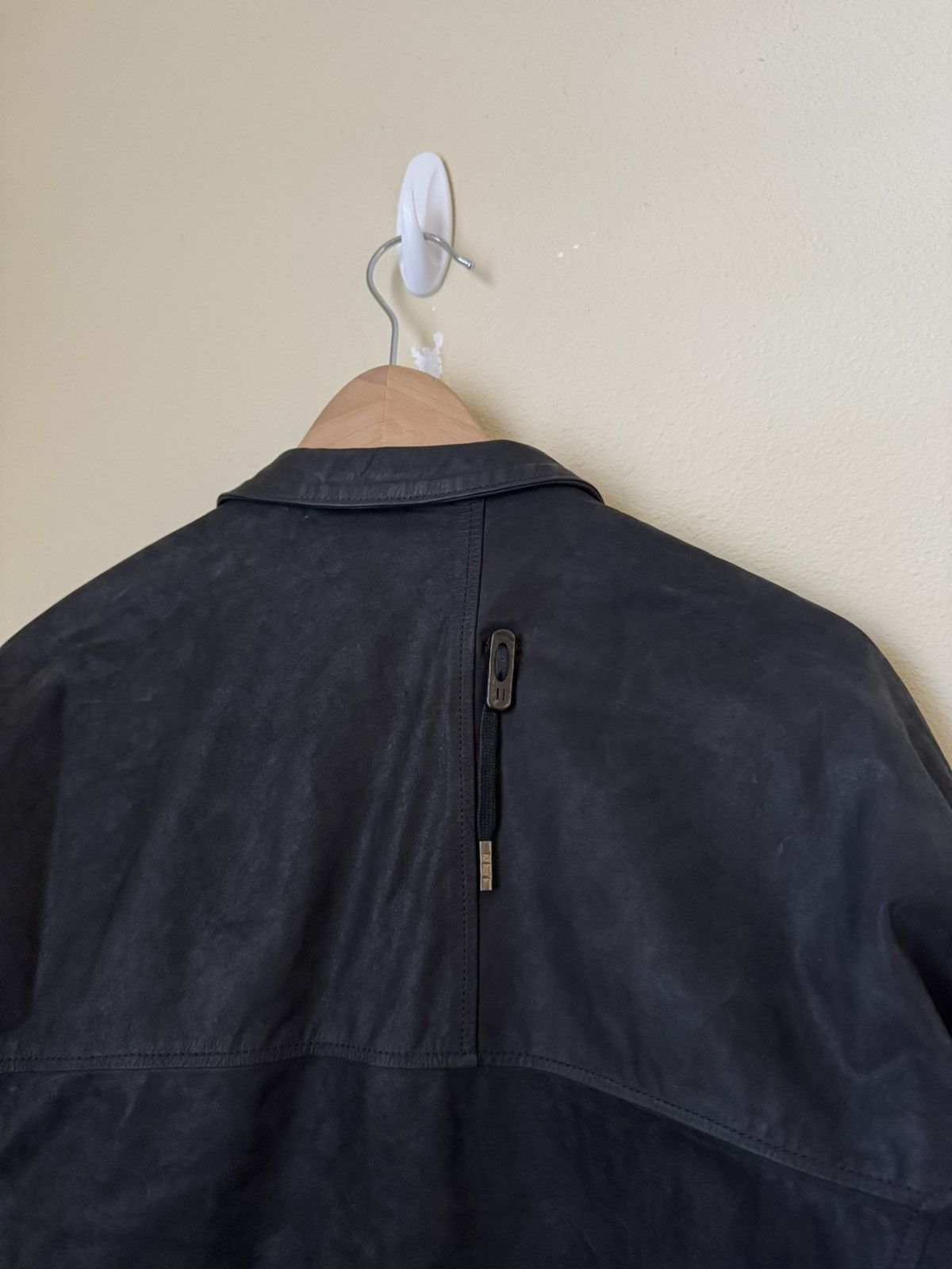 Boris Bidjan Saberi Boris Bidjan Saberi J5 Leather Jacket Black XL Size US XL / EU 56 / 4 - 13 Thumbnail
