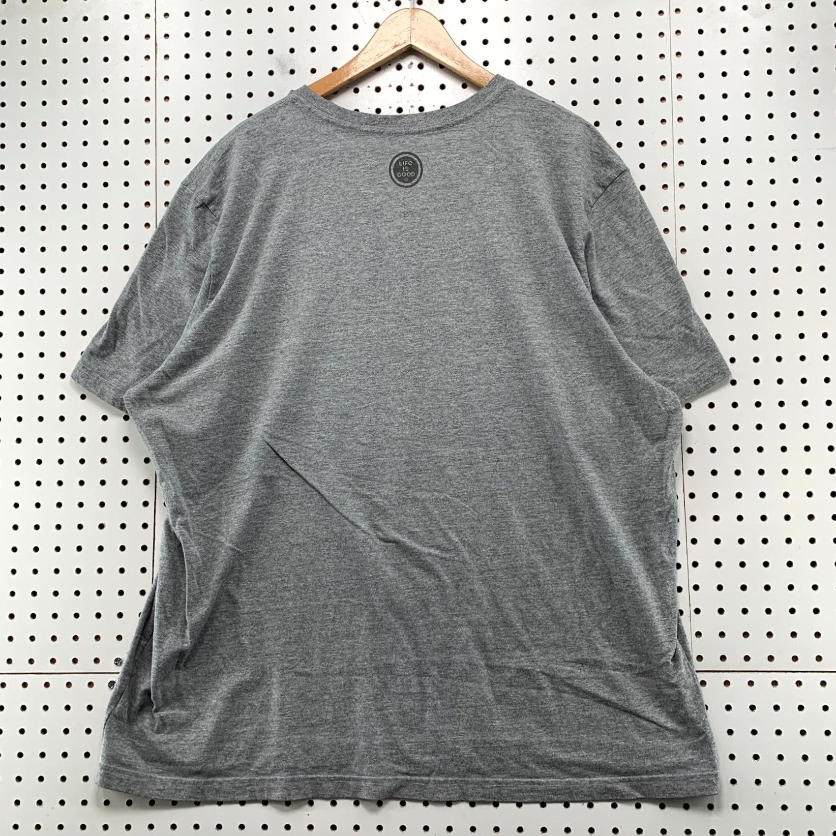 Life is Good Life is Good Crusher Tee Shirt Mens 3XL Gray Hammock Outdoor Short Sleeve Size US XXL / EU 58 / 5 - 2 Thumbnail