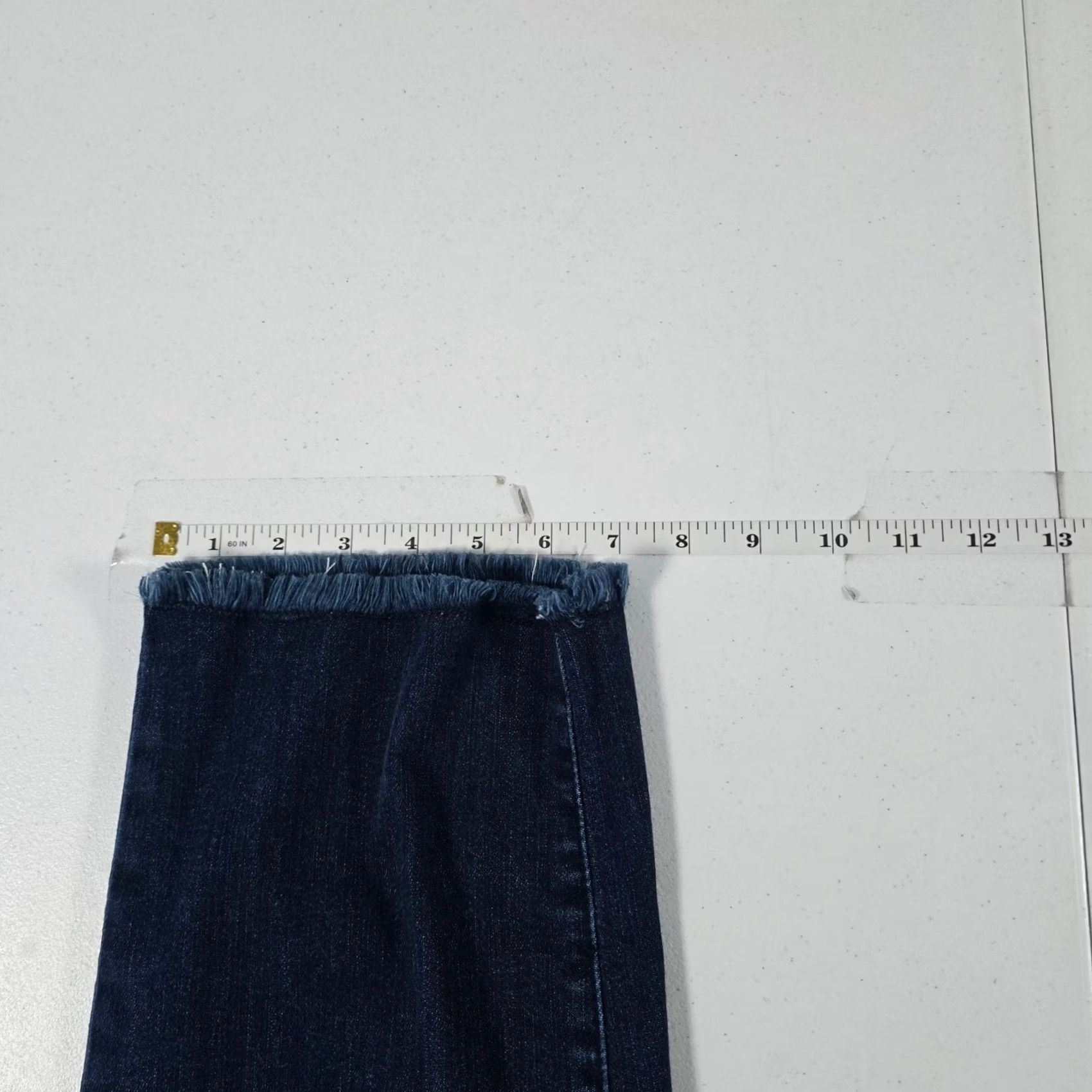 Vintage Democracy High Rise Slim Straight Jeans Dark Wash 14W Ab Technology Size 36" / US 14 / IT 50 - 7 Thumbnail