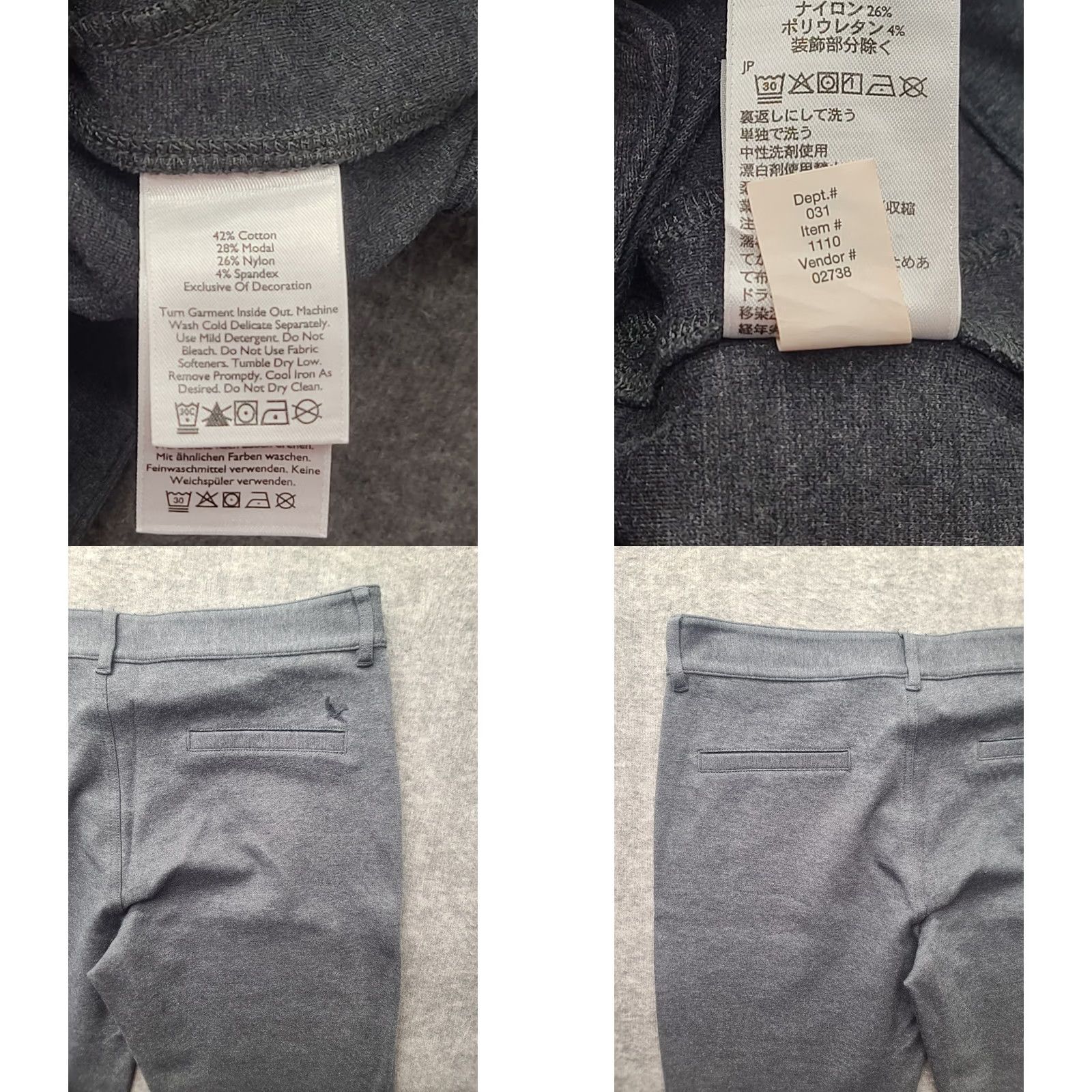 Eddie Bauer VINTAGE Eddie Bauer Pants Womens 8x31 Travex Regular Fit Mid Rise Travel Modal Stretch Size 30" / US 8 / IT 44 - 8 Thumbnail