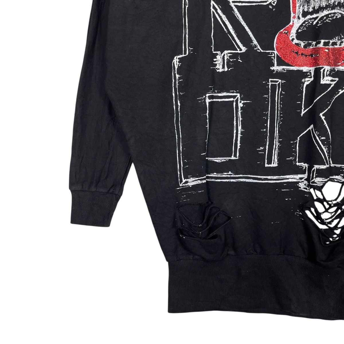 Hysteric Glamour GLAD NEWS INSPIRED HYSTERIC GLAMOUR LONGSLEEVE WITH JUMPER Size M / US 6-8 / IT 42-44 - 3 Thumbnail