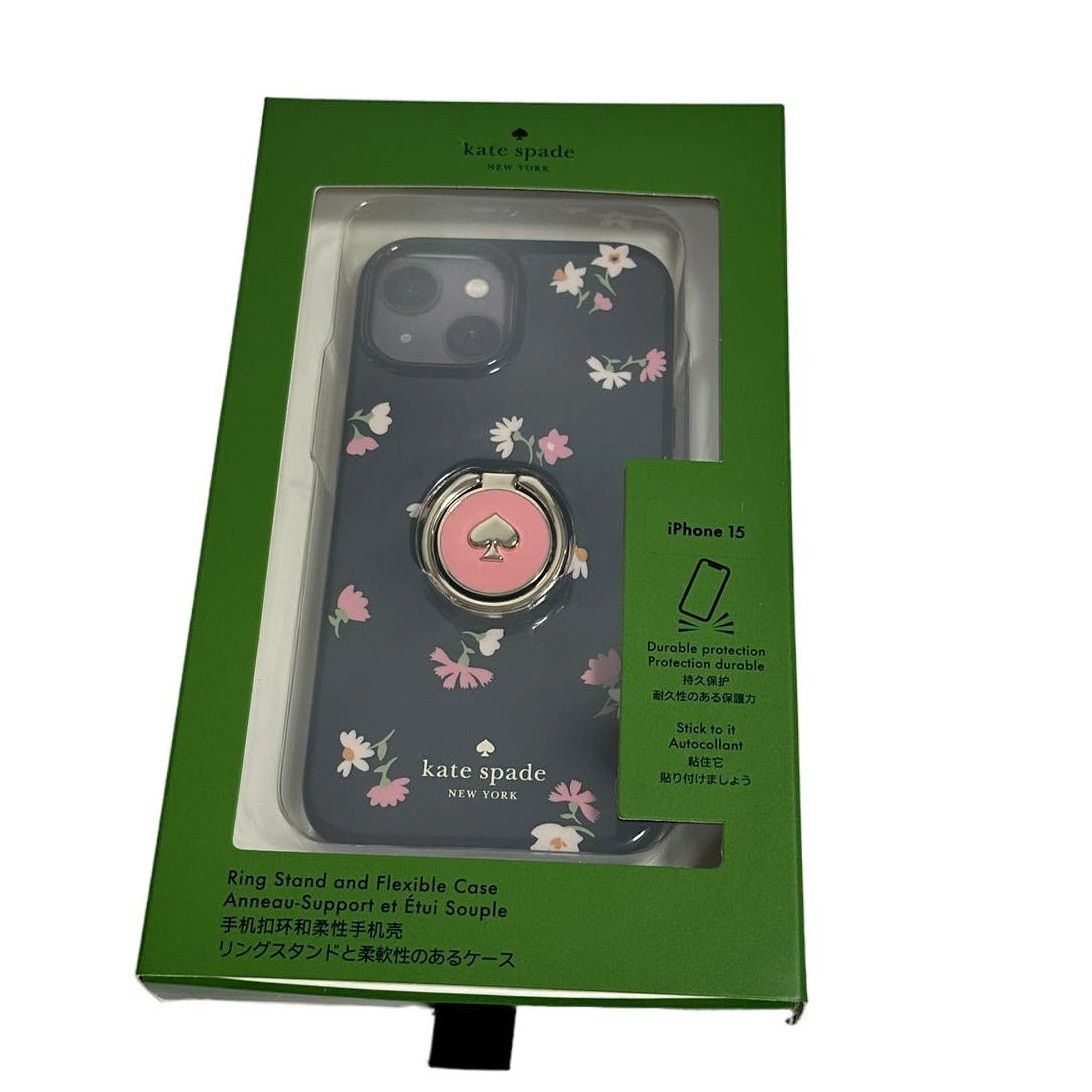 Kate Spade Kate Spade Floral Waltz Printed Stability Ring Resin 15 Case Size ONE SIZE - 1 Thumbnail