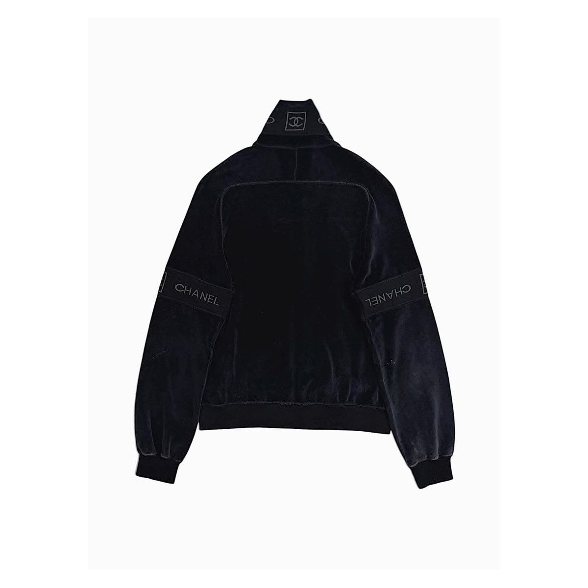 Chanel Chanel CC Logo Velvet Jacket 05A Size XS / US 0-2 / IT 36-38 - 8 Thumbnail