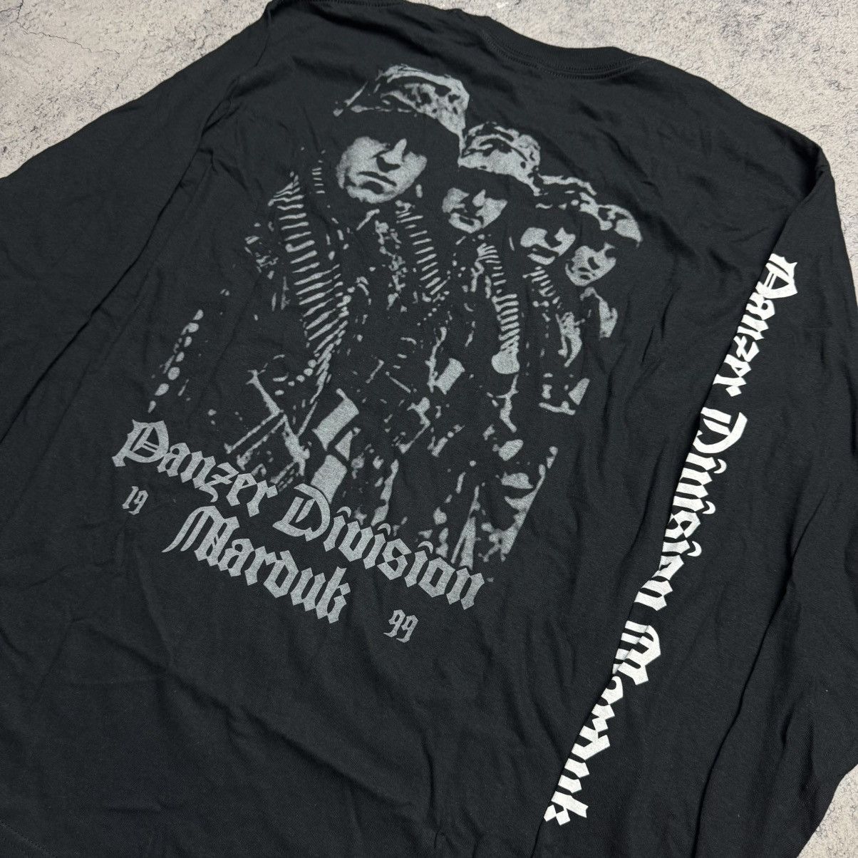Band Tees Rare Marduk Panzer Division Long Sleeve T Shirt Size US L / EU 52-54 / 3 - 4 Thumbnail