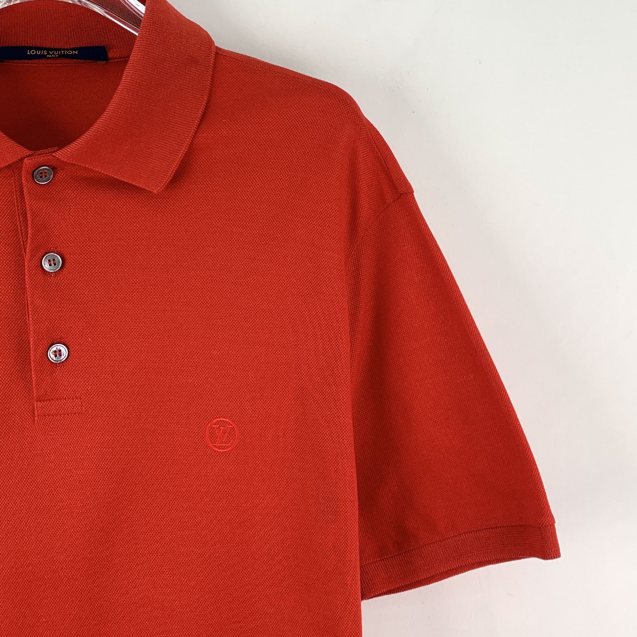 Louis Vuitton Louis Vuitton Embroidered Polo Red (M) Size US M / EU 48-50 / 2 - 3 Thumbnail