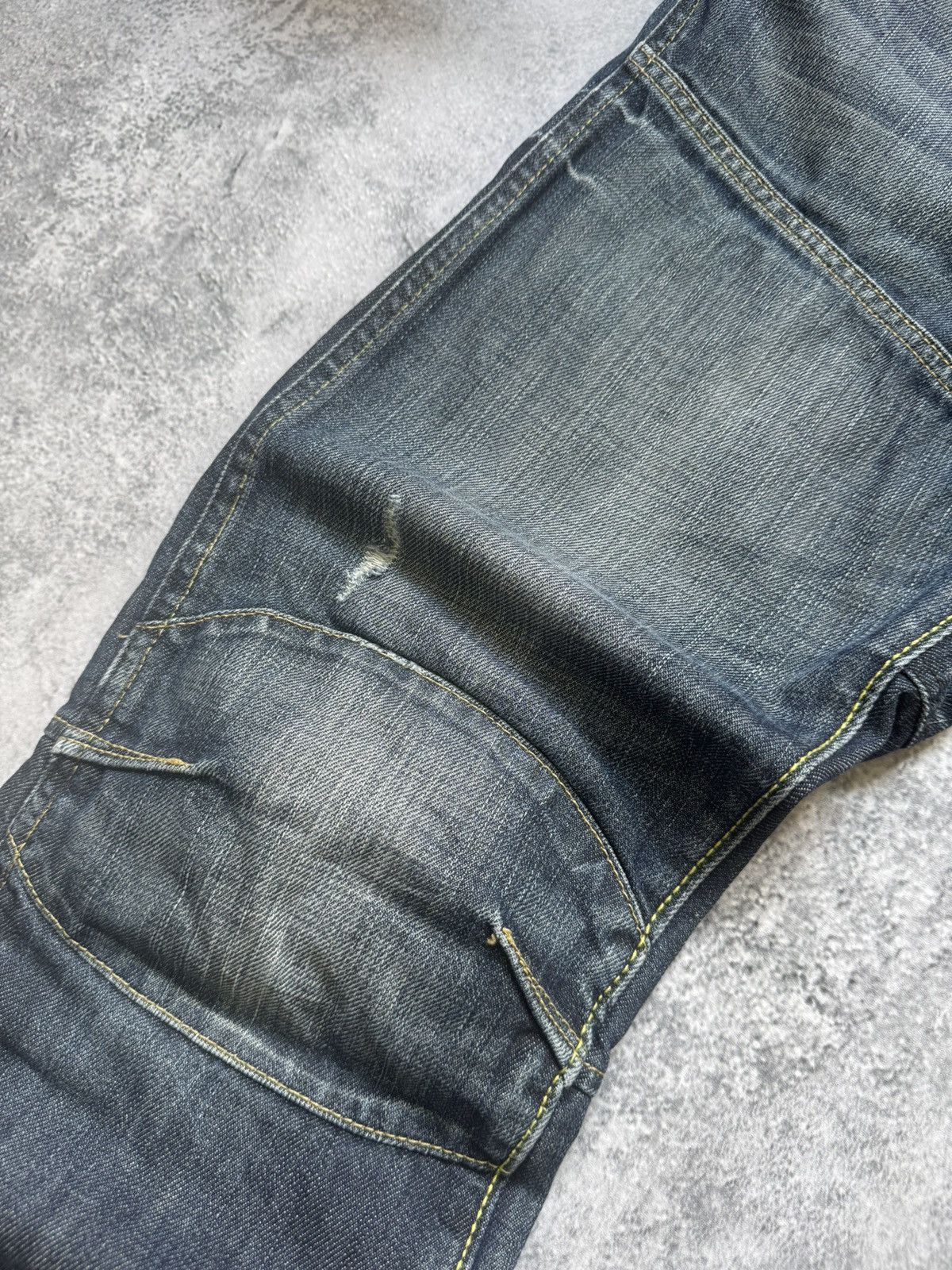 G-Star G-Star RAW 96 Elwood 5620 Heritage Embro Buckle Jeans Size US 31 - 16 Thumbnail