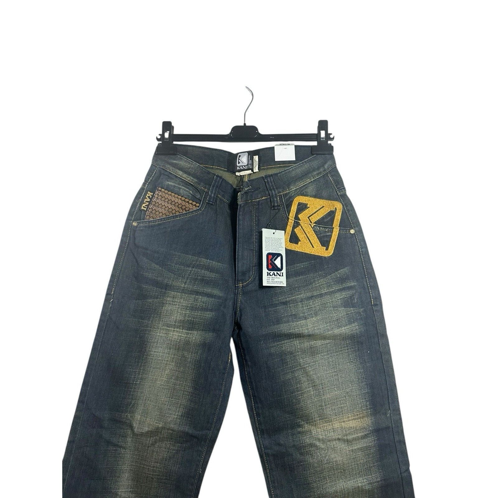 Karl Kani Vintage Karl Kani Jeans 30x30 Denim Hip Hop Baggy Y2K 90’s 2 Size US 30 / EU 46 - 2 Thumbnail