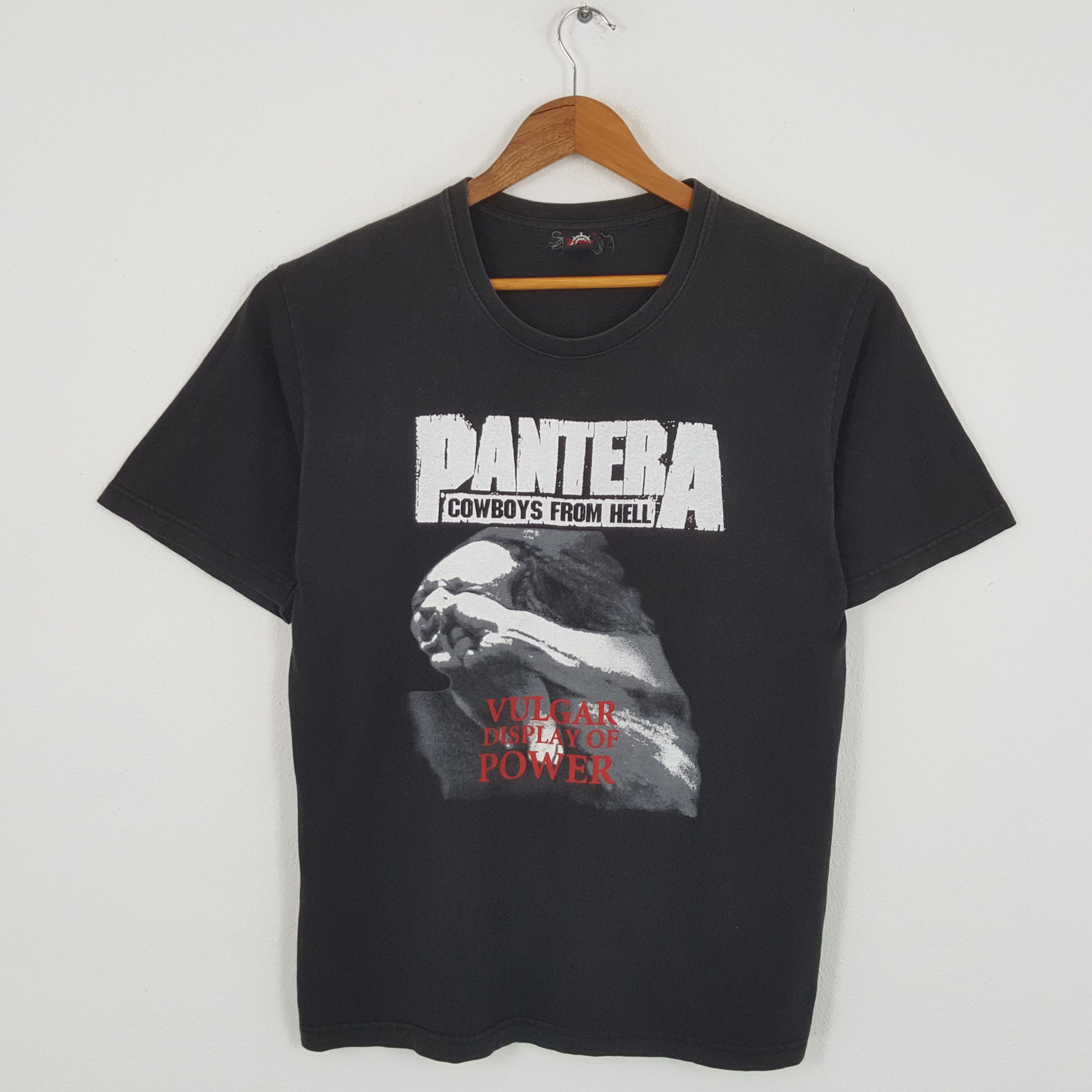 Band Tees × Vintage Vintage PANTERA American Metal Rock Band T-Shirts Size US L / EU 52-54 / 3 - 1 Thumbnail