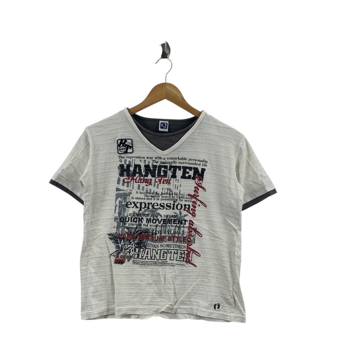 Hang Ten HANG TEN CALIFORNIA Hawaii Surf Expression Tee Shirt Top Size US S / EU 44-46 / 1 - 3 Thumbnail