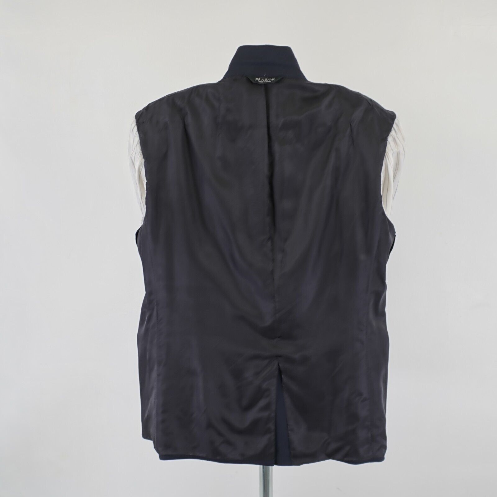 Jos. A. Bank Jos A Bank Signature Collection Blue Wool Suit Jacket 46L Ta Size 46L - 11 Thumbnail