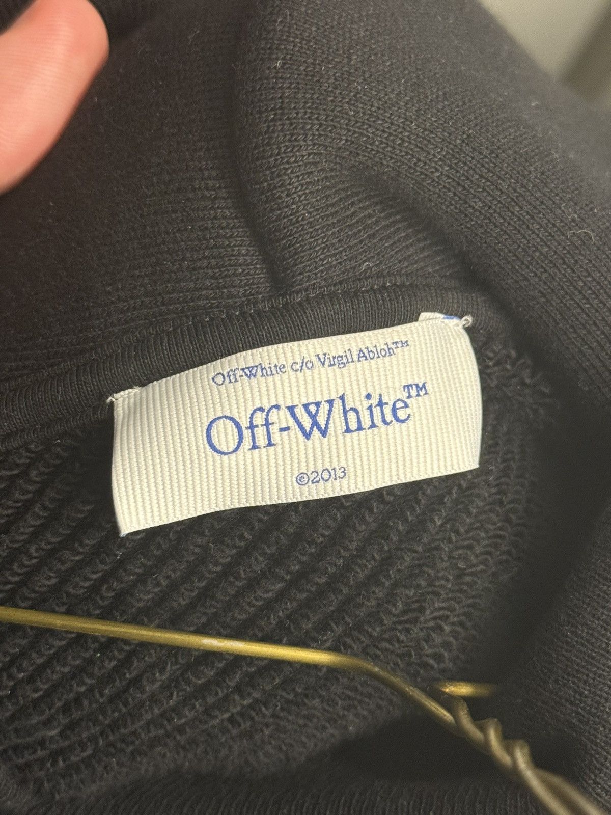 Off-White Off-White Moon Tab Oversized Hoodie Size US L / EU 52-54 / 3 - 4 Thumbnail