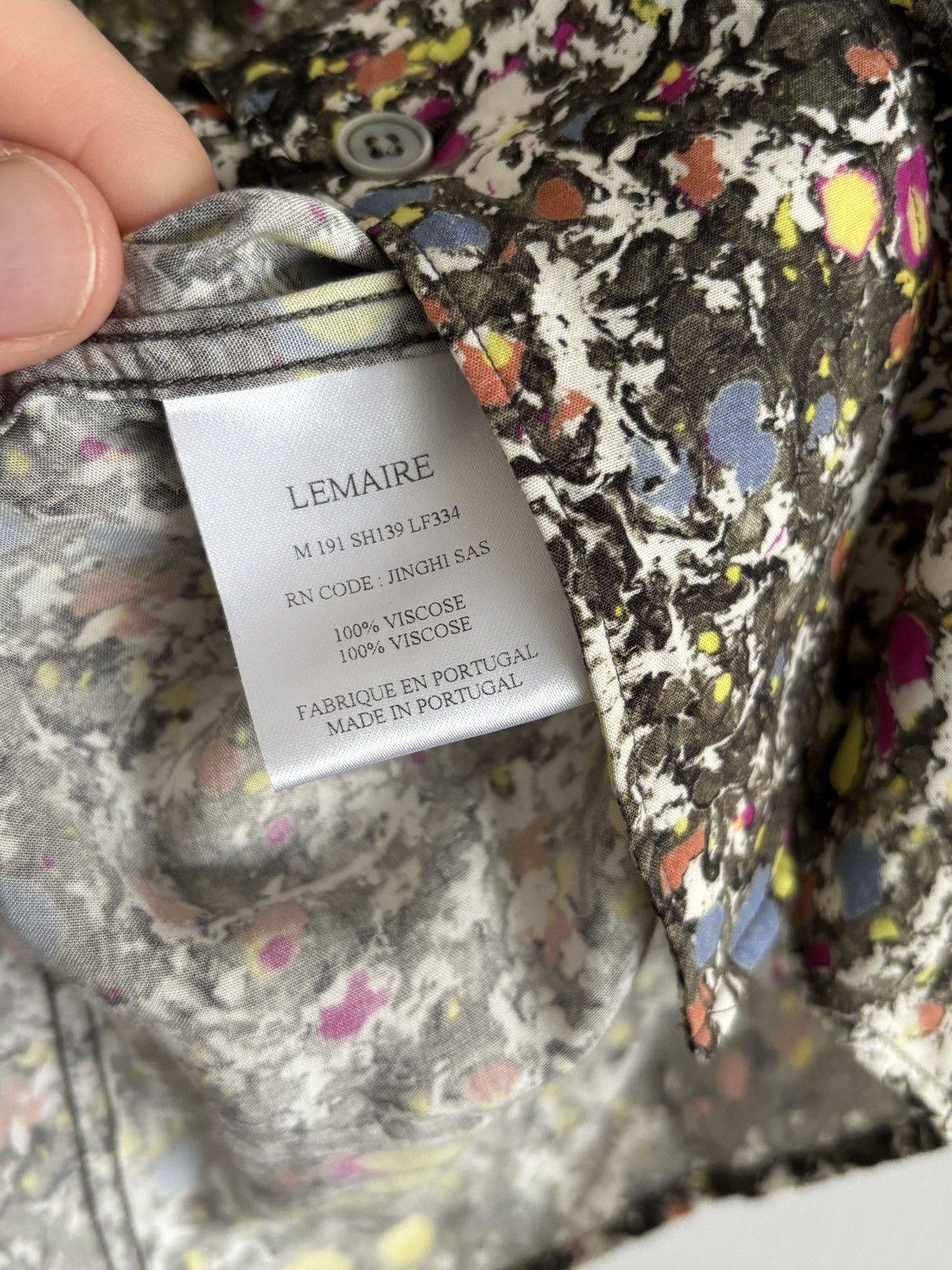 Lemaire Convertible collar shirt, 52 Size US XL / EU 56 / 4 - 7 Thumbnail