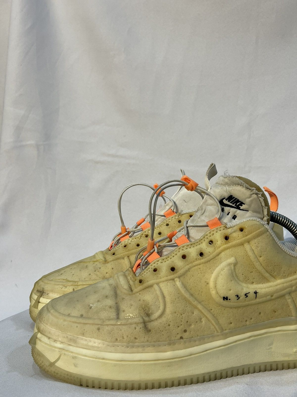 Nike × Sneakersnstuff Nike Air Force 1 Low Experimental cream Size US 8.5 / EU 41-42 - 3 Thumbnail