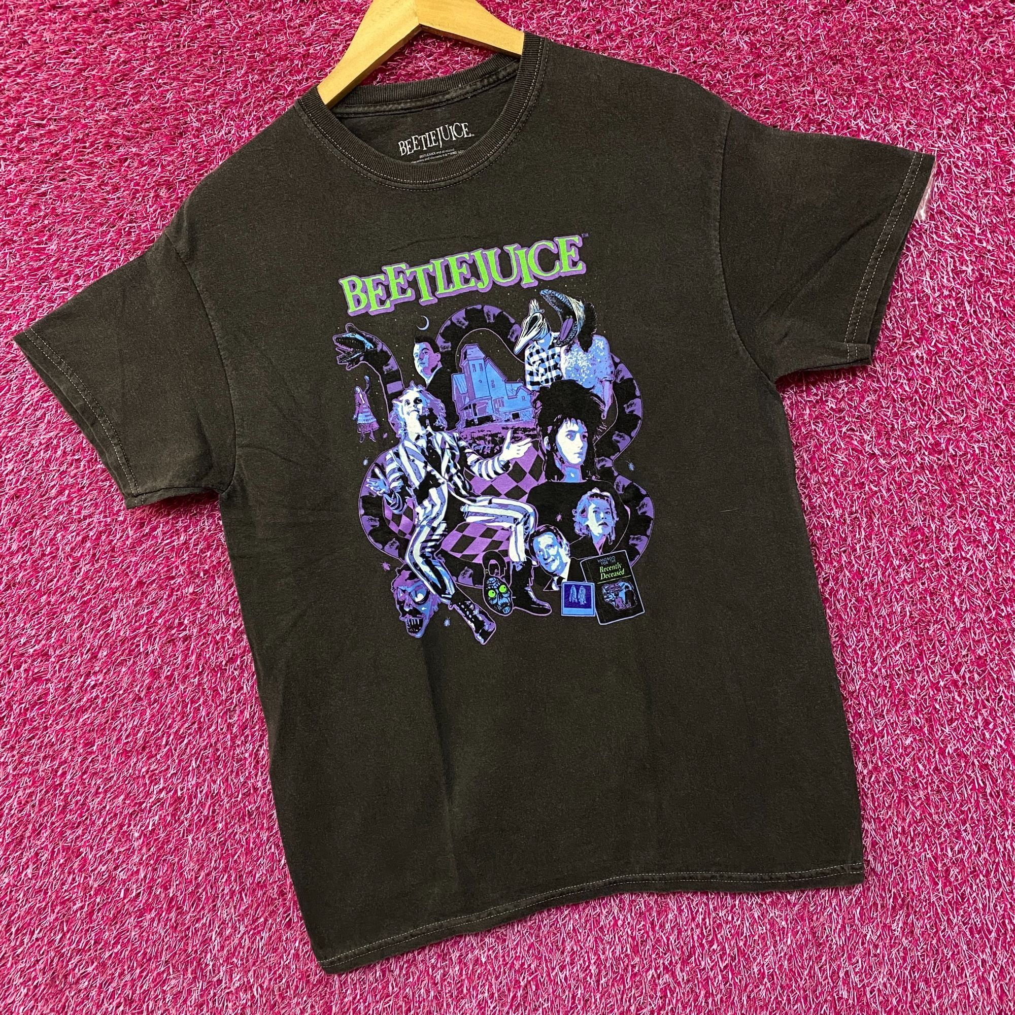 Other Beetlejuice Collage Illustration Graphic Design T-Shirt S/M Size US M / EU 48-50 / 2 - 3 Thumbnail