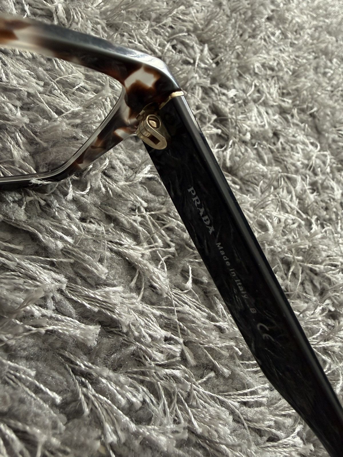 Prada Prada Eyeglasses Eye Glasses Frames Size ONE SIZE - 4 Thumbnail
