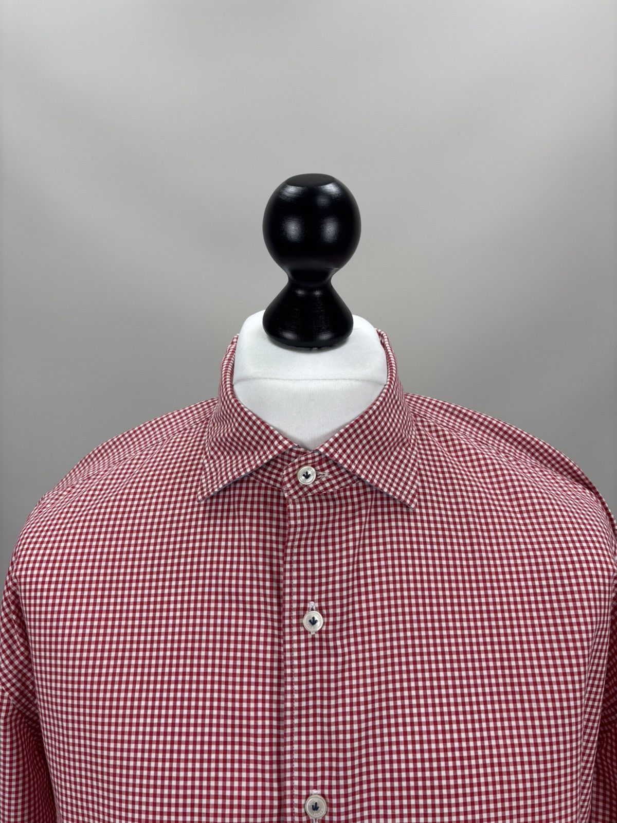 Boggi Mens shirt Boggi Milano Size M/L Color Red Size US M / EU 48-50 / 2 - 3 Thumbnail