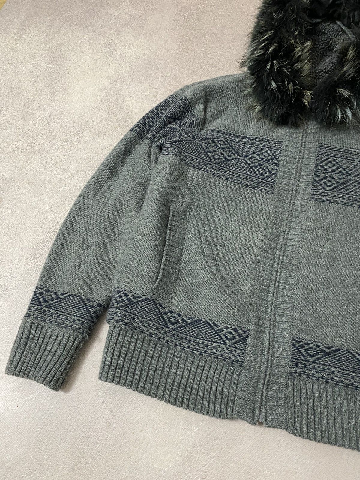 Japanese Brand × Vintage Avant Garde IF Six Was Nine style fur sweater hoodie Size US M / EU 48-50 / 2 - 2 Thumbnail