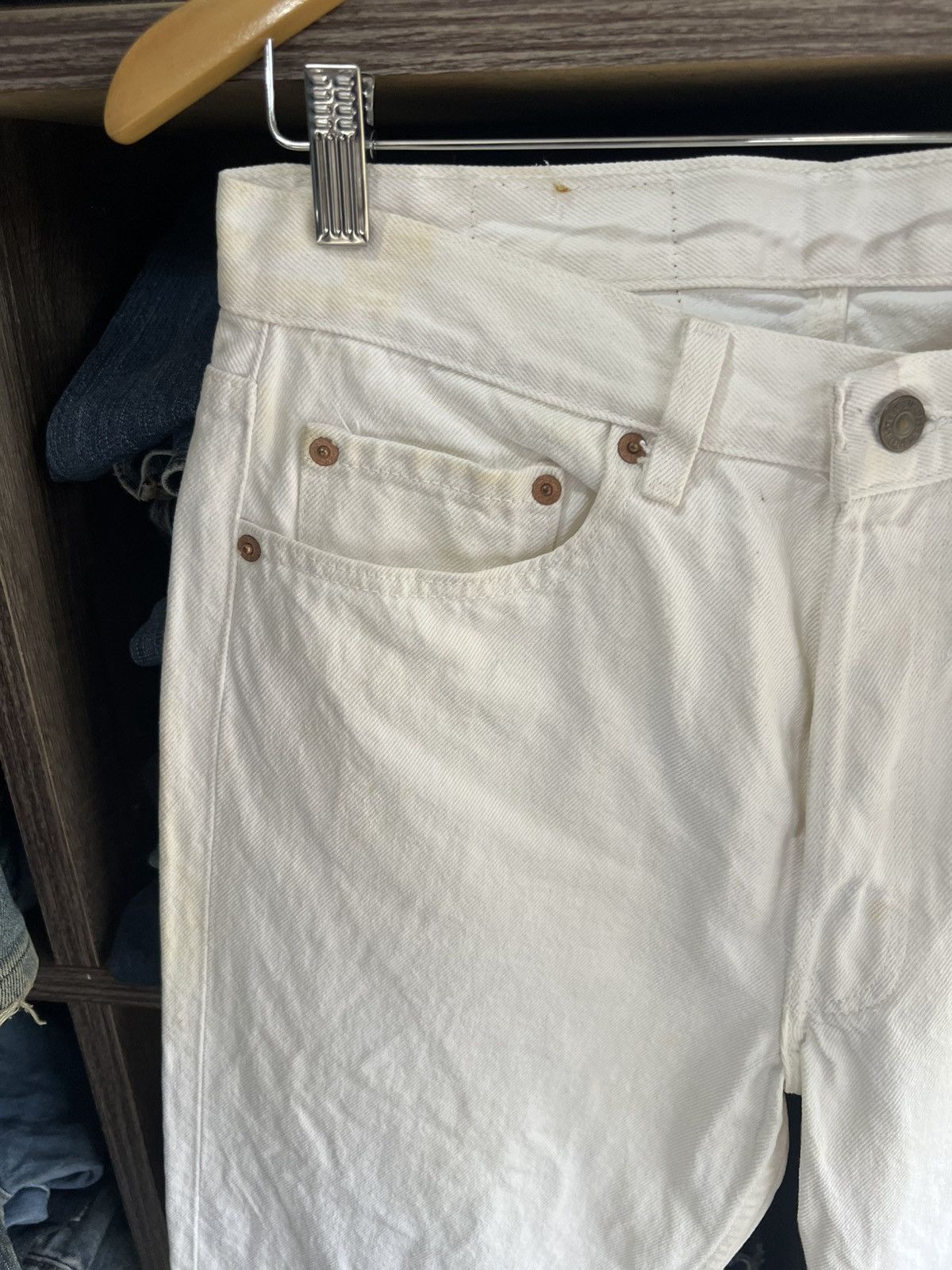 Levi's Vintage Clothing 🔥Vintage Levis 501 Button 520 Denim Size US 31 - 8 Thumbnail
