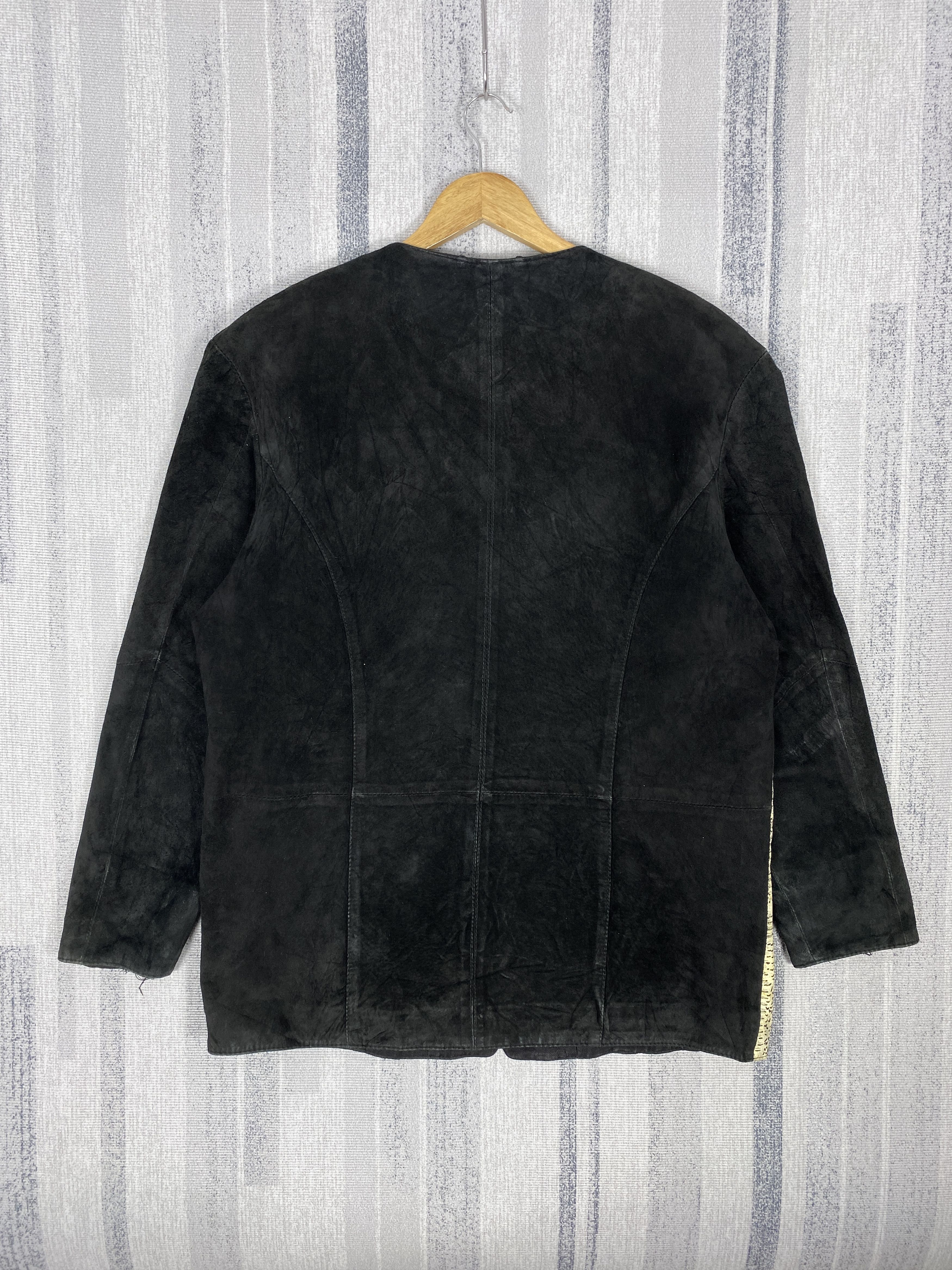 Vintage Vintage Giorgio Mobiani Snake Leather Jacket K0171 Size US M / EU 48-50 / 2 - 8 Thumbnail