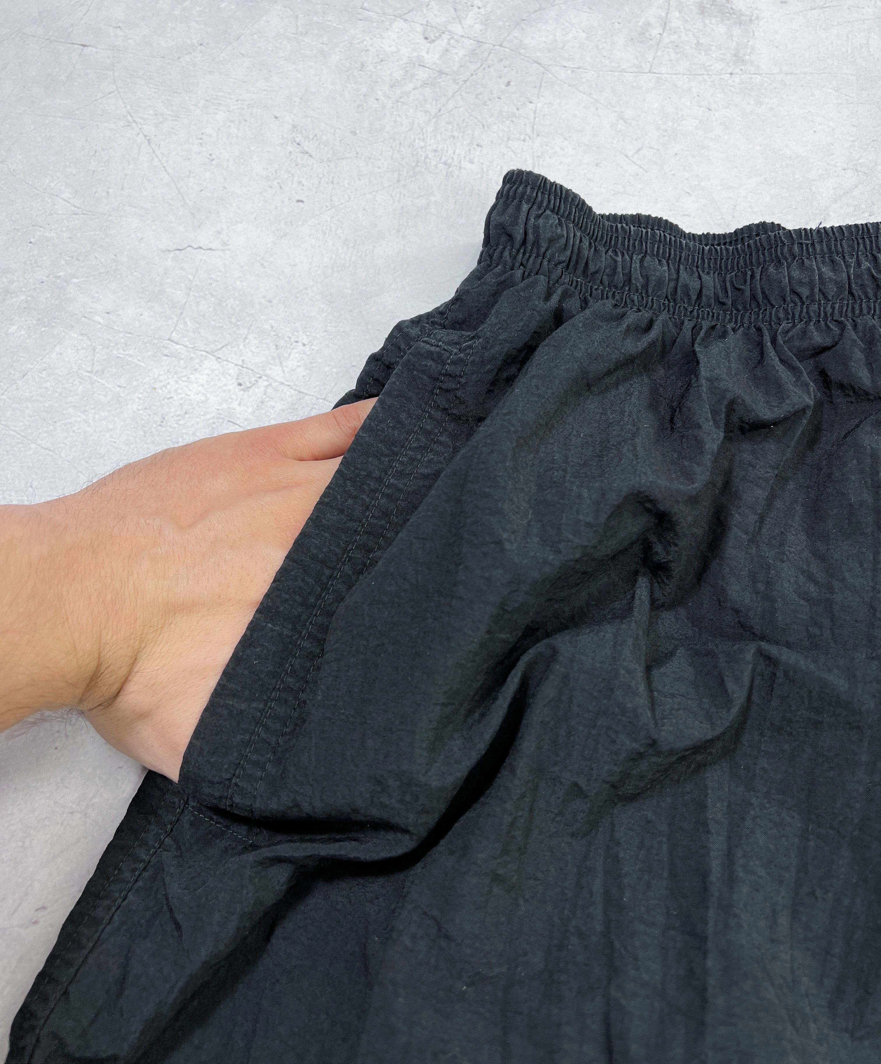 Adidas × Vintage 90s Adidas Shorts Crumpled Nylon Big Embroidered Size US 36 / EU 52 - 7 Thumbnail