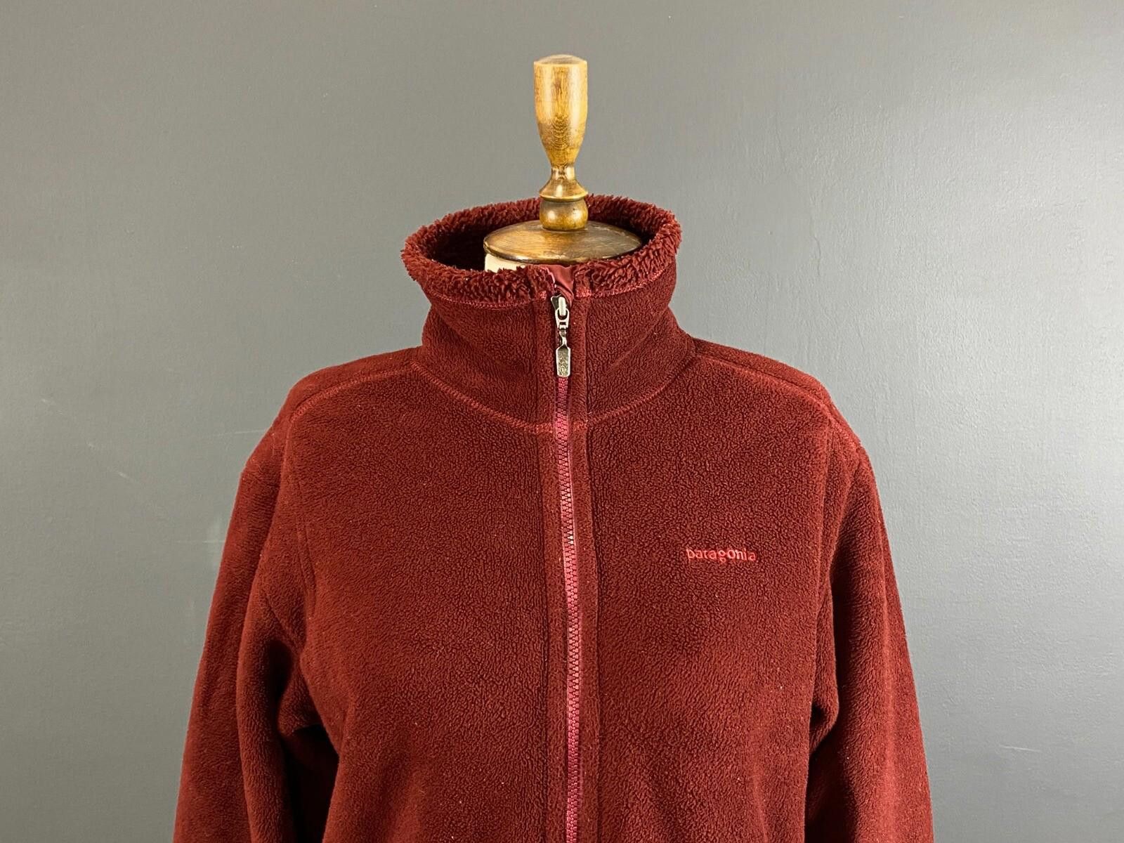 Patagonia Patagonia Synchilla Red Mock Neck Full Zip Jacket Size L Size L / US 10 / IT 46 - 2 Thumbnail
