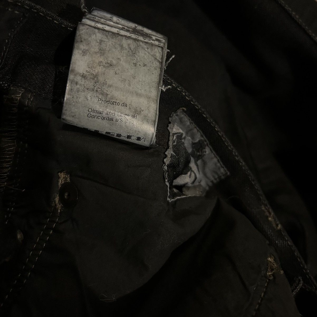 Rick Owens 2009 Rick Owens DS 1303 Sbk Detroit cut Size US 30 / EU 46 - 6 Thumbnail