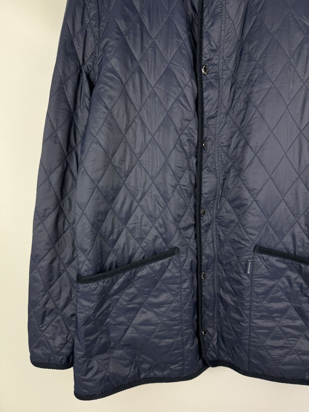 Aquascutum Aquascutum Men’s Quilted Check Lined Jacket Size S Size US S / EU 44-46 / 1 - 7 Thumbnail