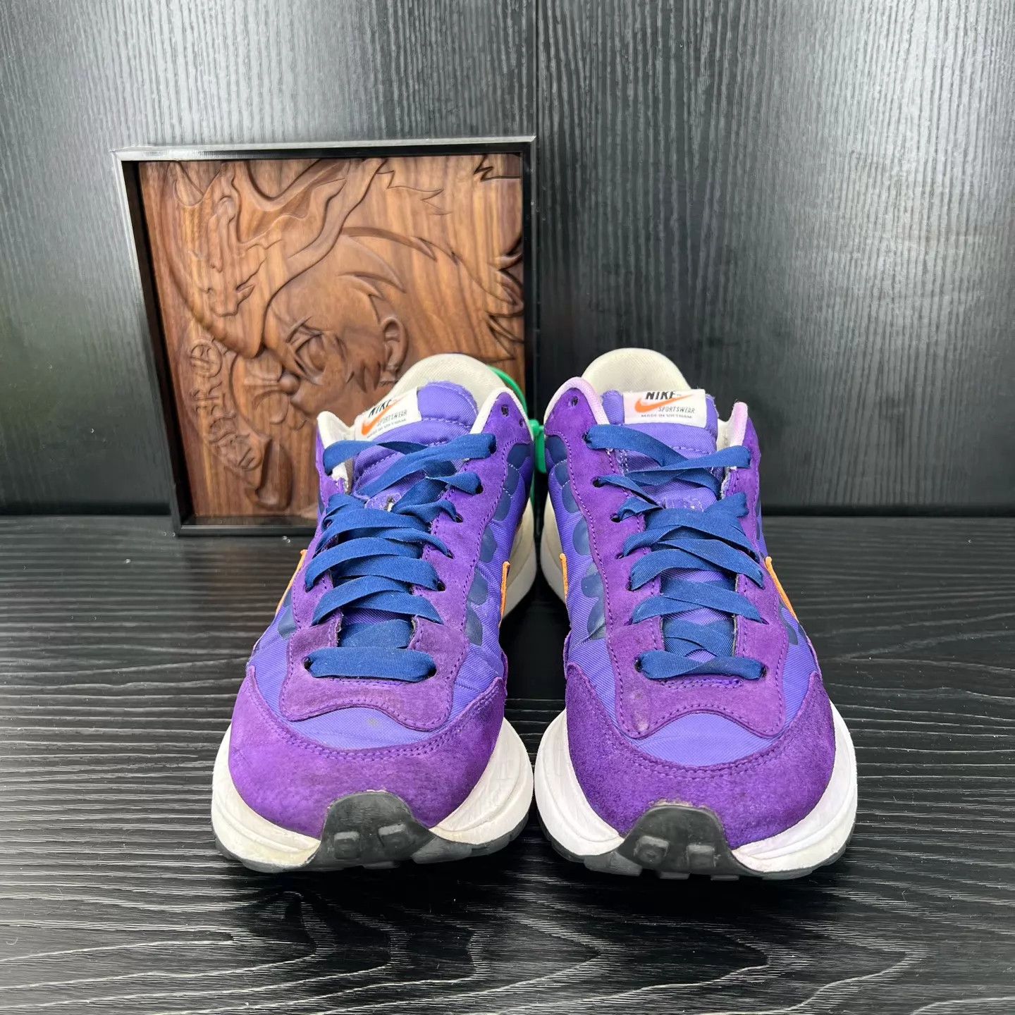Sacai sacai x Nike vaporwaffle Purple Gold men's 42.5 Size US 9.5 / EU 42-43 - 4 Thumbnail