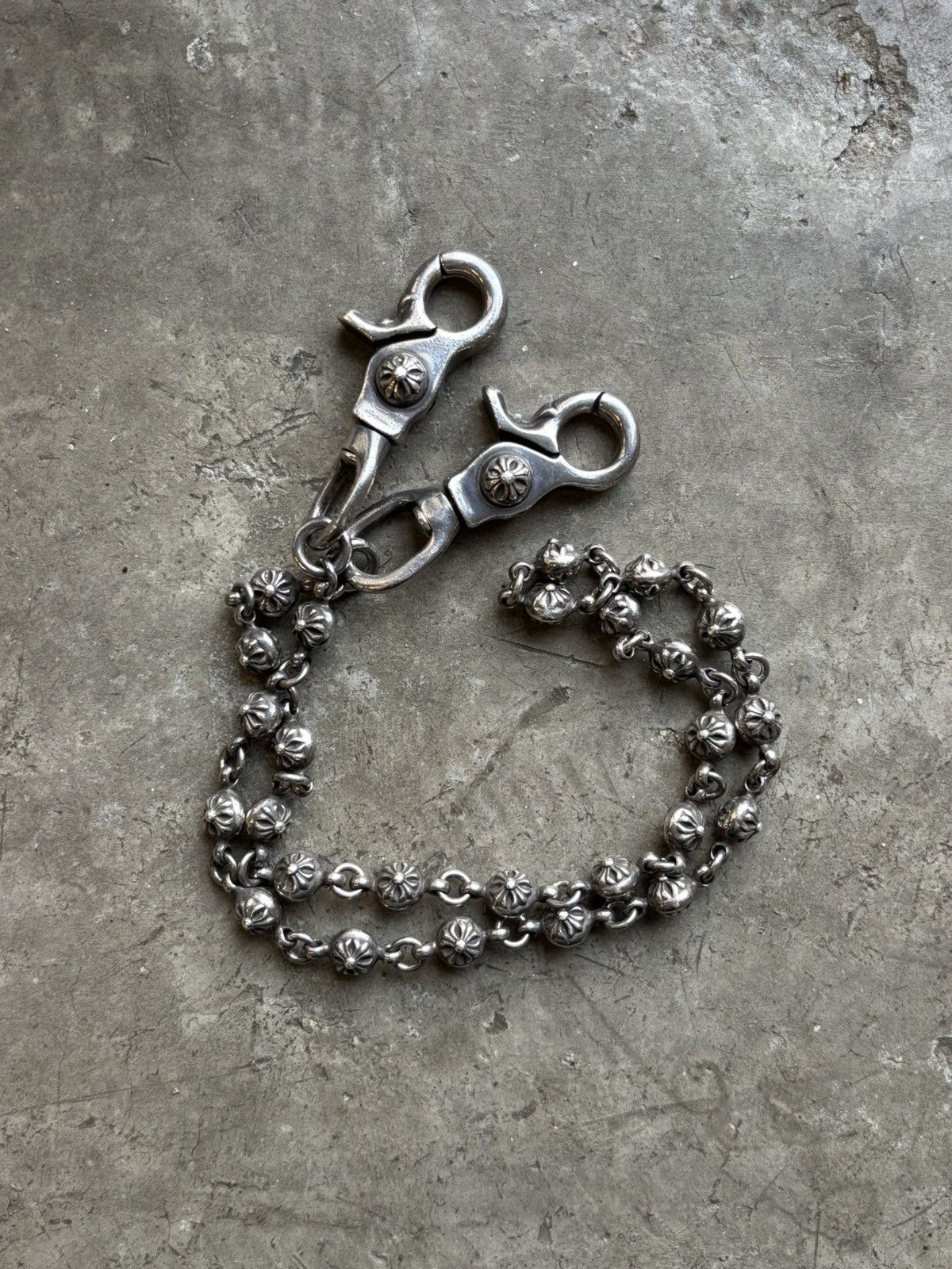 Chrome Hearts Chrome hearts cross balls 65cm wallet chain Size ONE SIZE - 2 Thumbnail