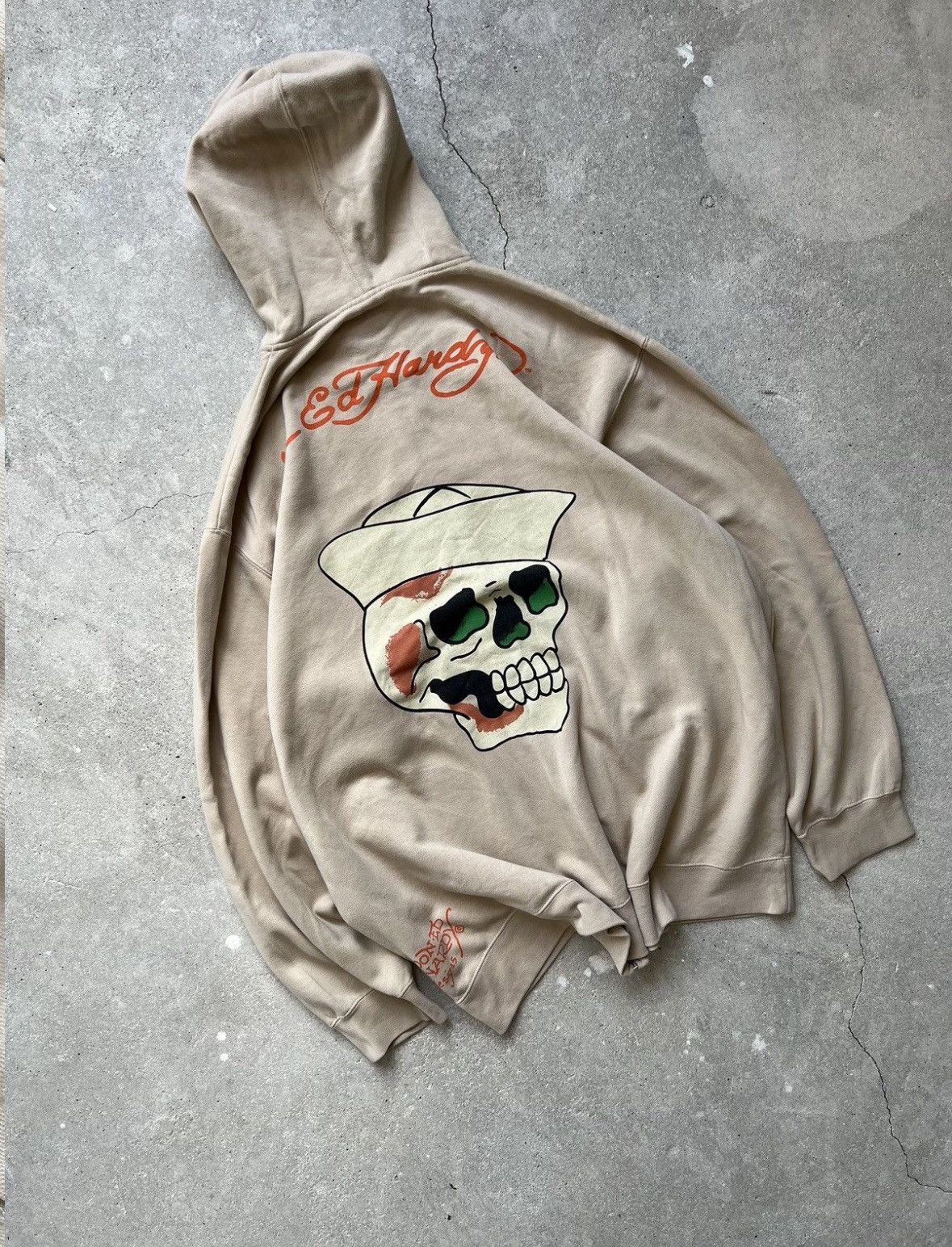 Ed Hardy Vintage Ed Hardy Graphic Hoodie Size US XL / EU 56 / 4 - 1 Thumbnail