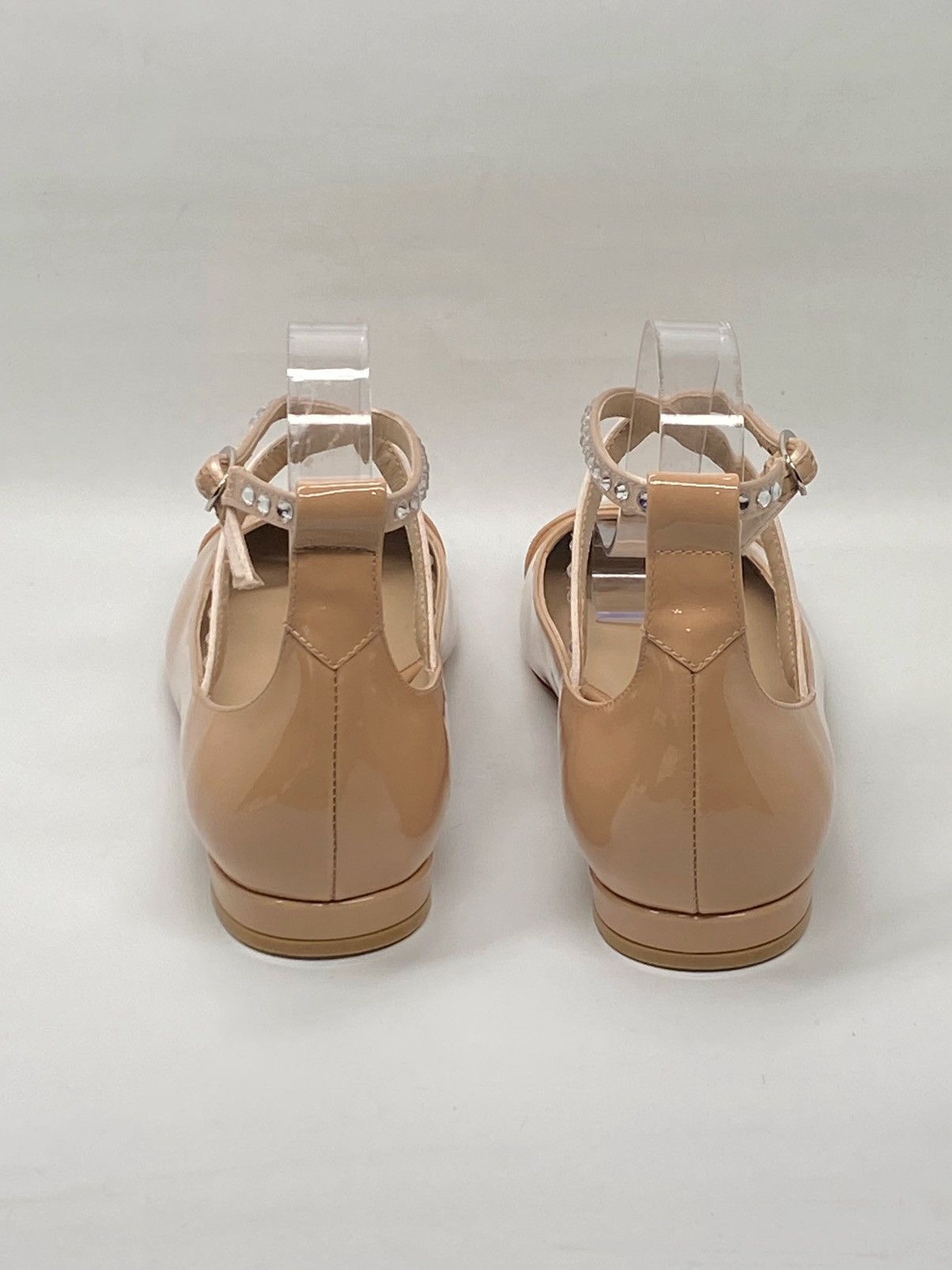 Stuart Weitzman Stuart Weitzman Crystal Leather Ankle-Wrap Flats size 7.5 Size US 7.5 / IT 37.5 - 6 Thumbnail