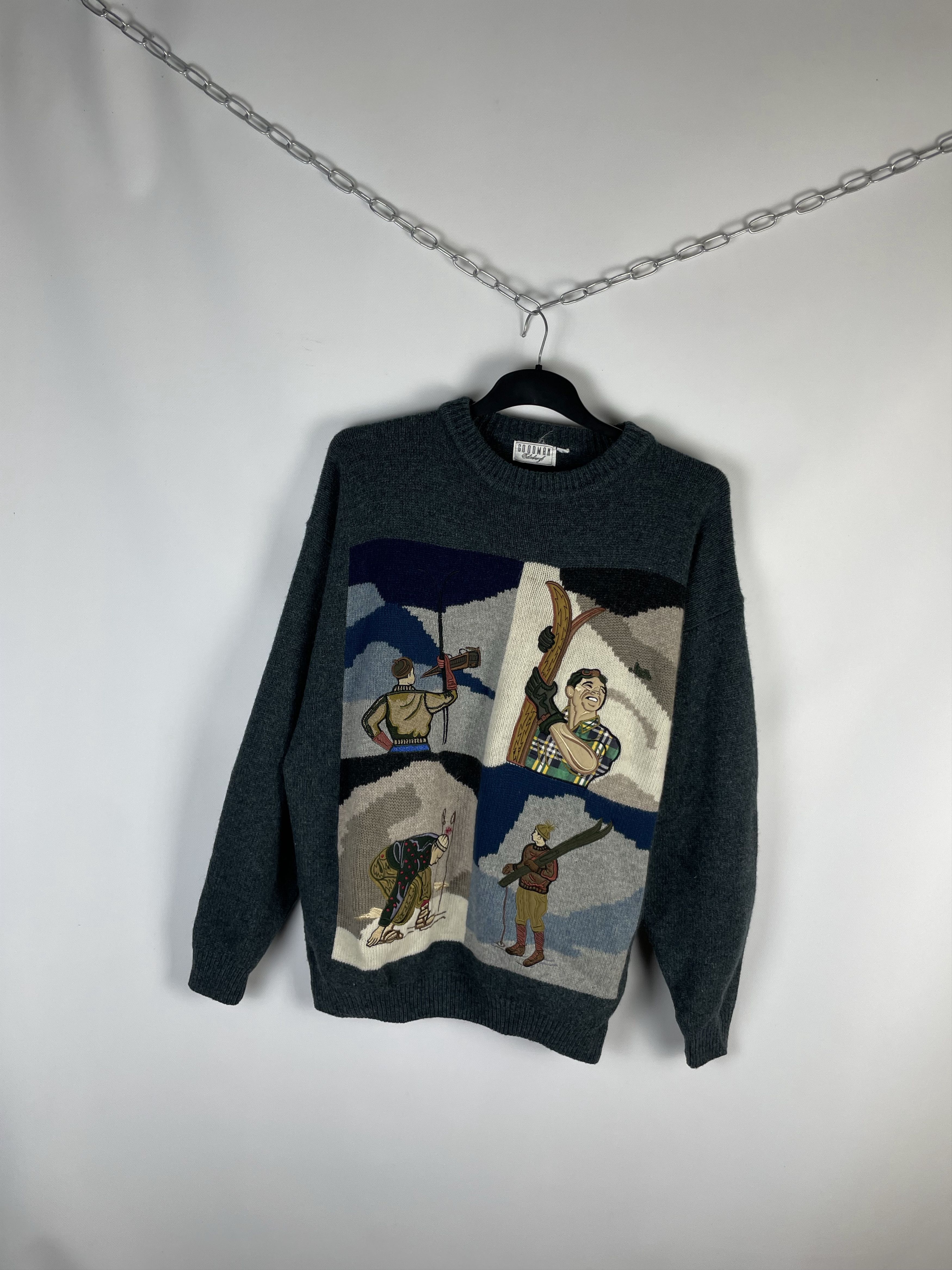 Other Vintage 90s Sweaters Size US XL / EU 56 / 4 - 2 Thumbnail