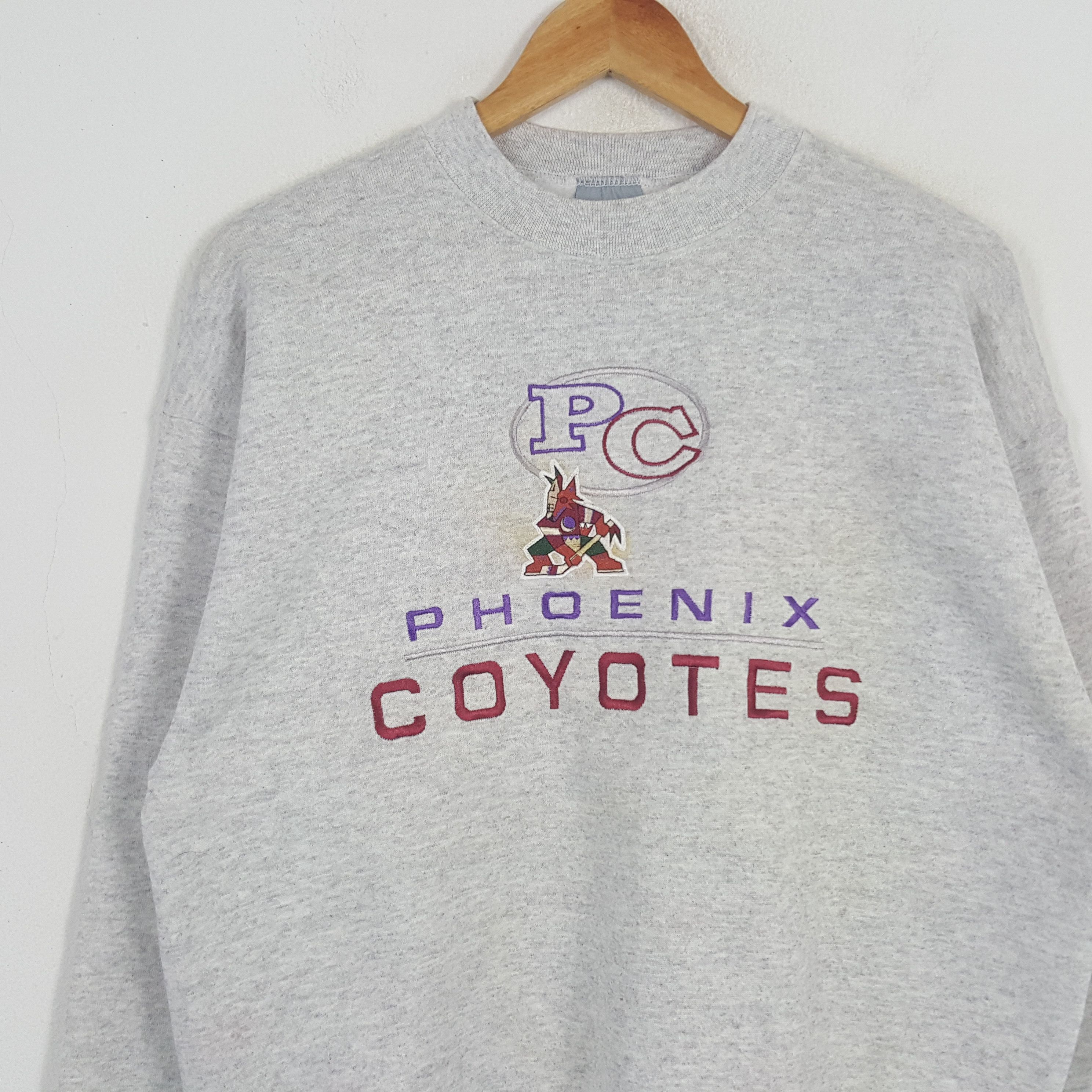 NHL × Vintage Vintage Phoenix Coyotes American Hockey NHL Sweatshirts Size US L / EU 52-54 / 3 - 2 Thumbnail