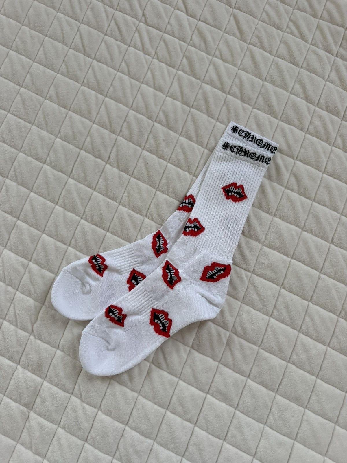 Chrome Hearts Woman's Sport Sock Medium Yellow | Grailed