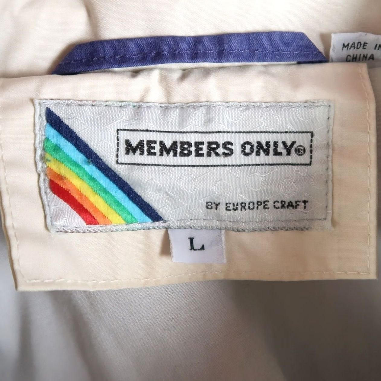 Members Only VINTAGE Members Only Blue Windbreaker Jacket Mens L 90s Size US L / EU 52-54 / 3 - 5 Thumbnail