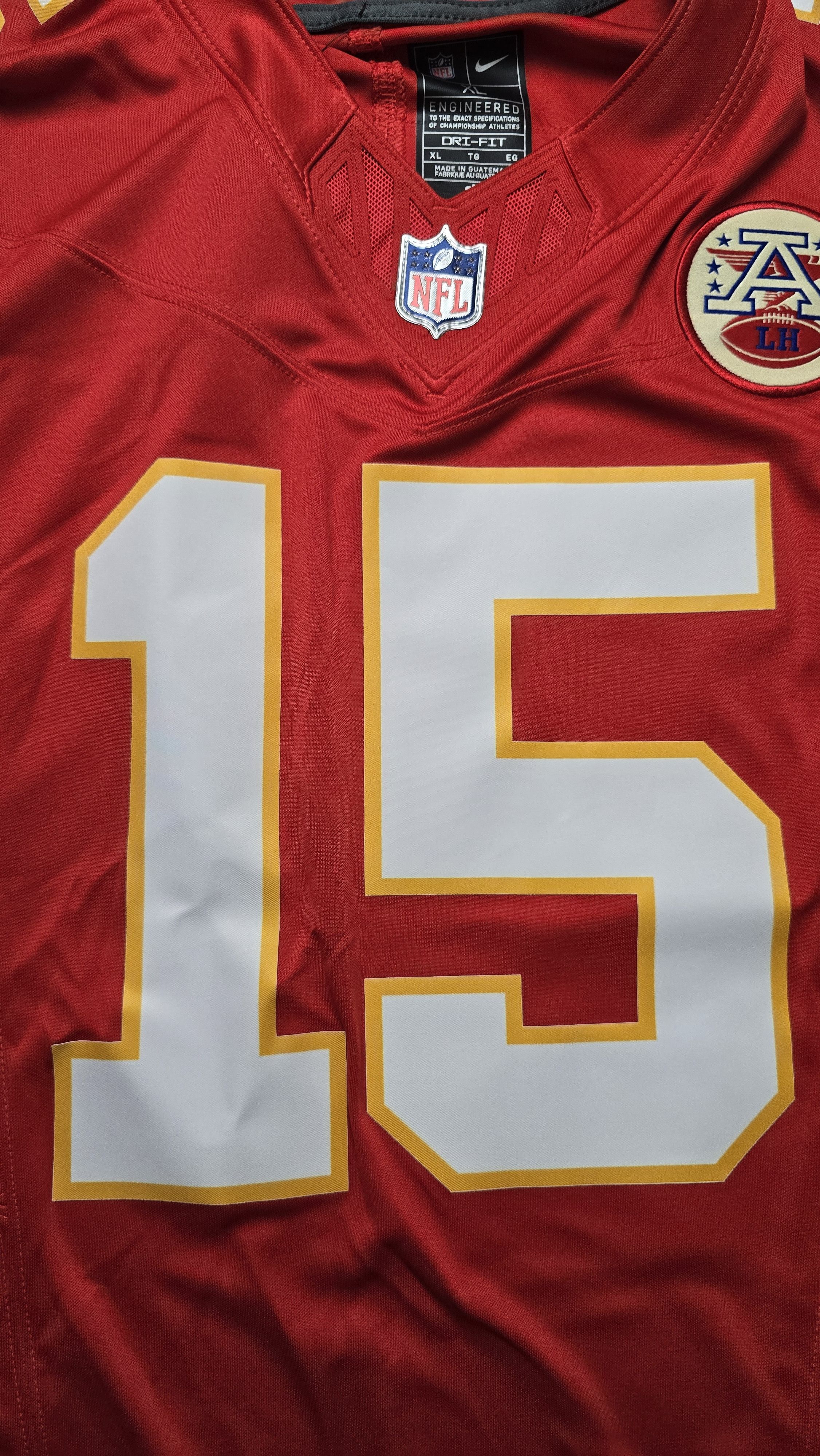 Nike Mahomes #15 Kansas City Chiefs Vapor FUSE Limited Jersey Size US XL / EU 56 / 4 - 13 Thumbnail