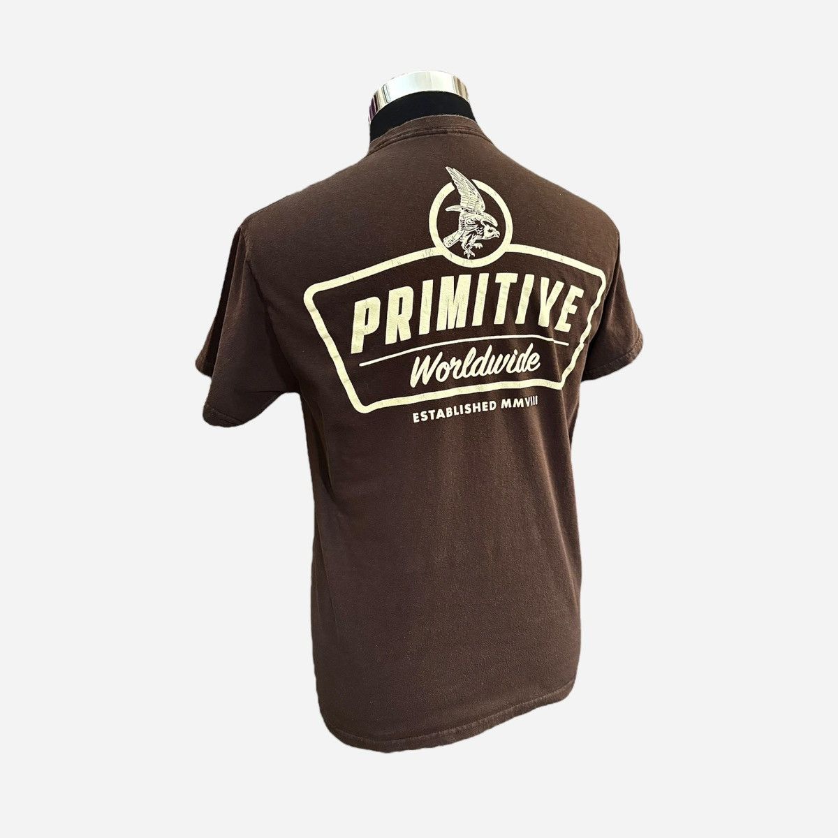 Primitive Primitive Skateboarding Apparel Brown Men’s T-Shirt Sz M Size US M / EU 48-50 / 2 - 3 Thumbnail