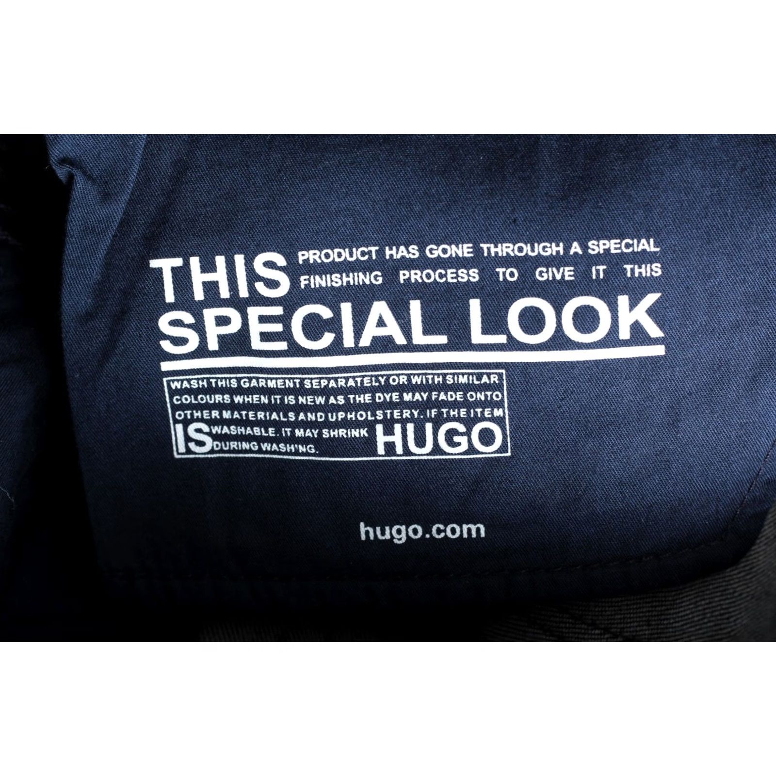 Hugo Boss HUGO BOSS Jeans Men Slim Straight Stretch 708 W30 L30 Blue 5-Pocket Denim Tapered Rise Mid 10-12 in Regular Size 30 Zip Belt Loops Size US 30 / EU 46 - 6 Thumbnail