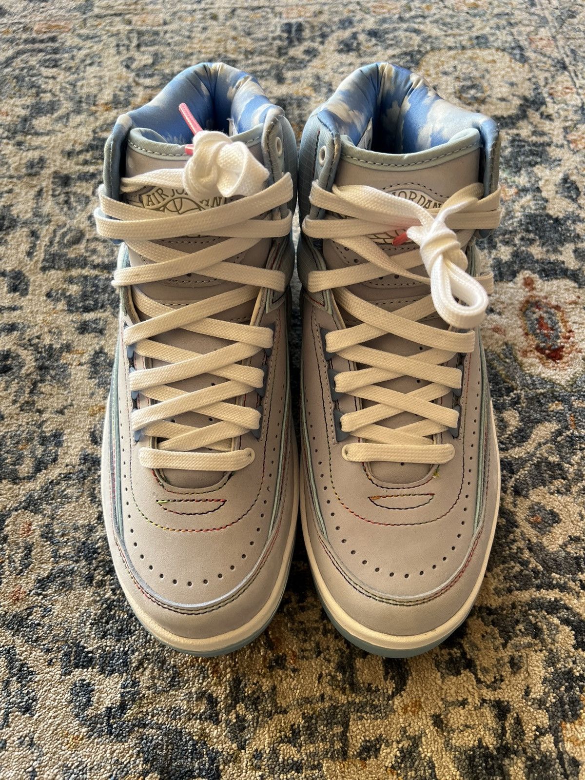 J Balvin × Jordan Brand × Nike Retro Air Jordan 2 J-Balvin Sz 5 Size US 5 / EU 37 - 4 Thumbnail