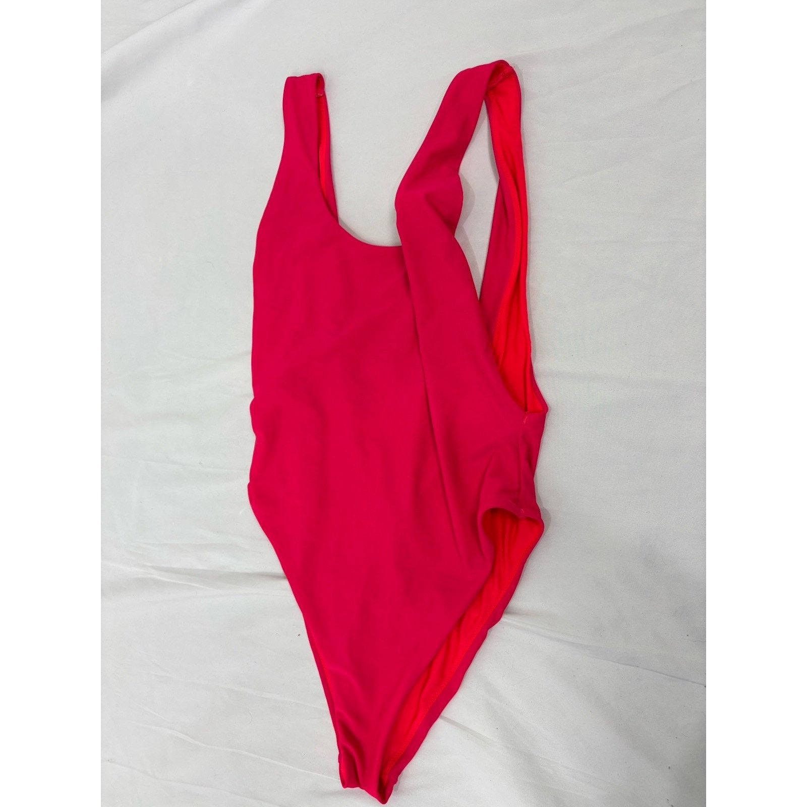 American Eagle Outfitters Aerie Super Scoop Cheekiest One Piece Swimsuit Pink Size M Size M / US 6-8 / IT 42-44 - 6 Thumbnail