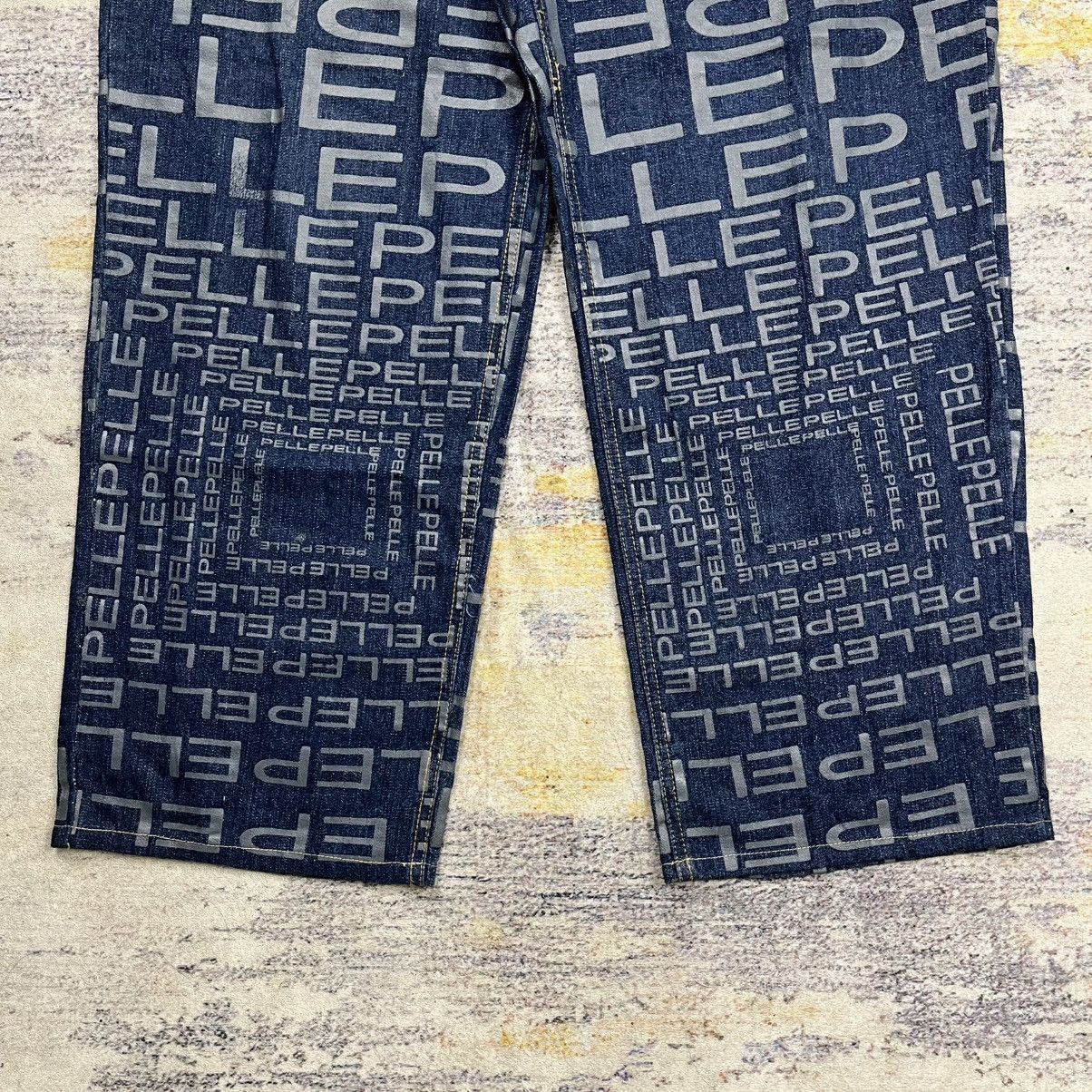 Pelle Pelle Pelle Pelle marc buchanan hip hop psychedelic logo pants Size US 34 / EU 50 - 4 Thumbnail