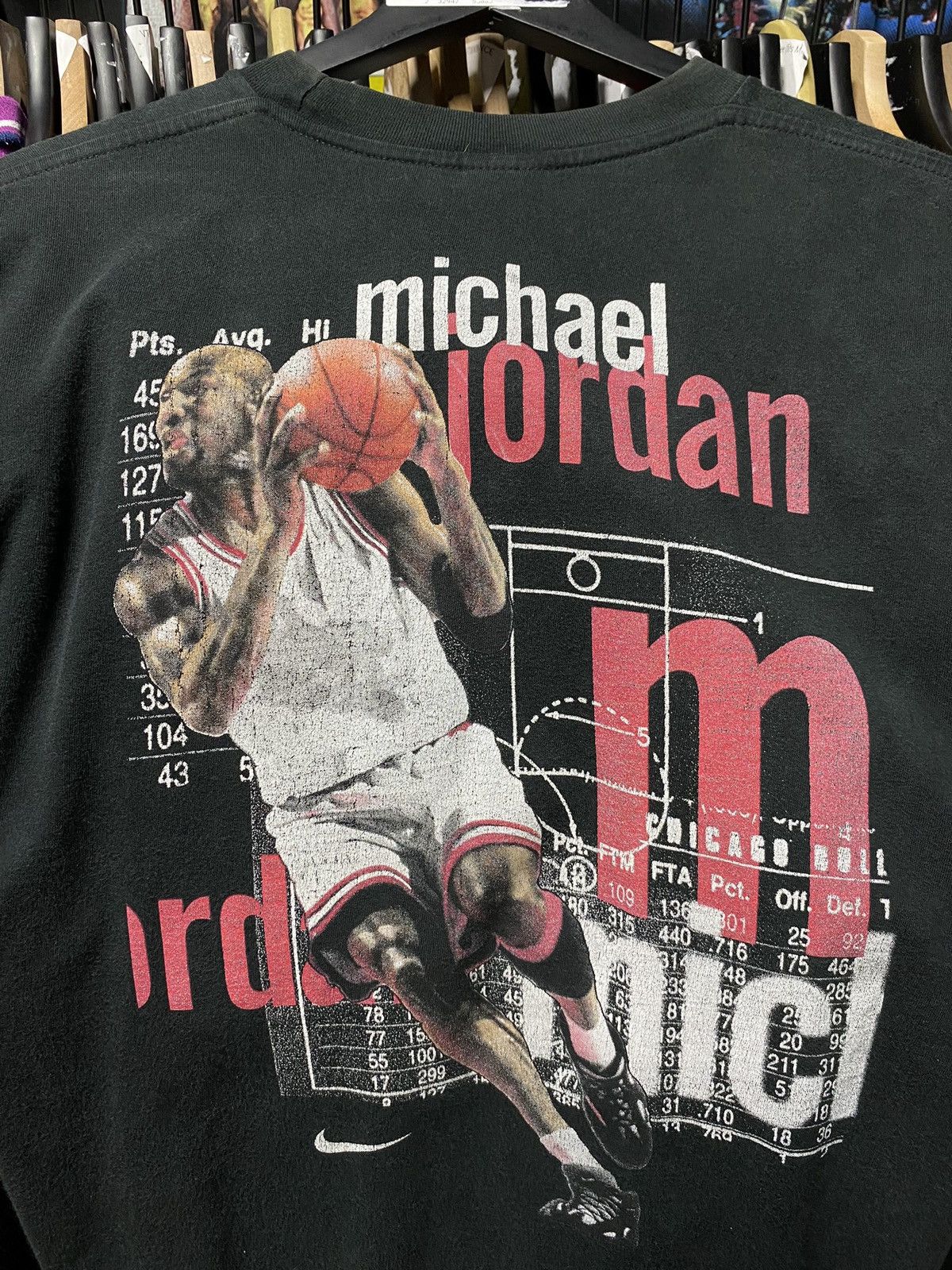 Vintage Vintage 90’s Nike Michael Jordan tee Shirt Medium Size US M / EU 48-50 / 2 - 4 Thumbnail