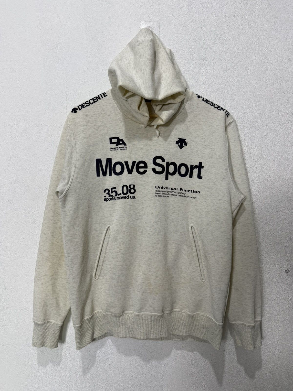 Descente Vintage Descente move sport hoodie Size US M / EU 48-50 / 2 - 1 Thumbnail