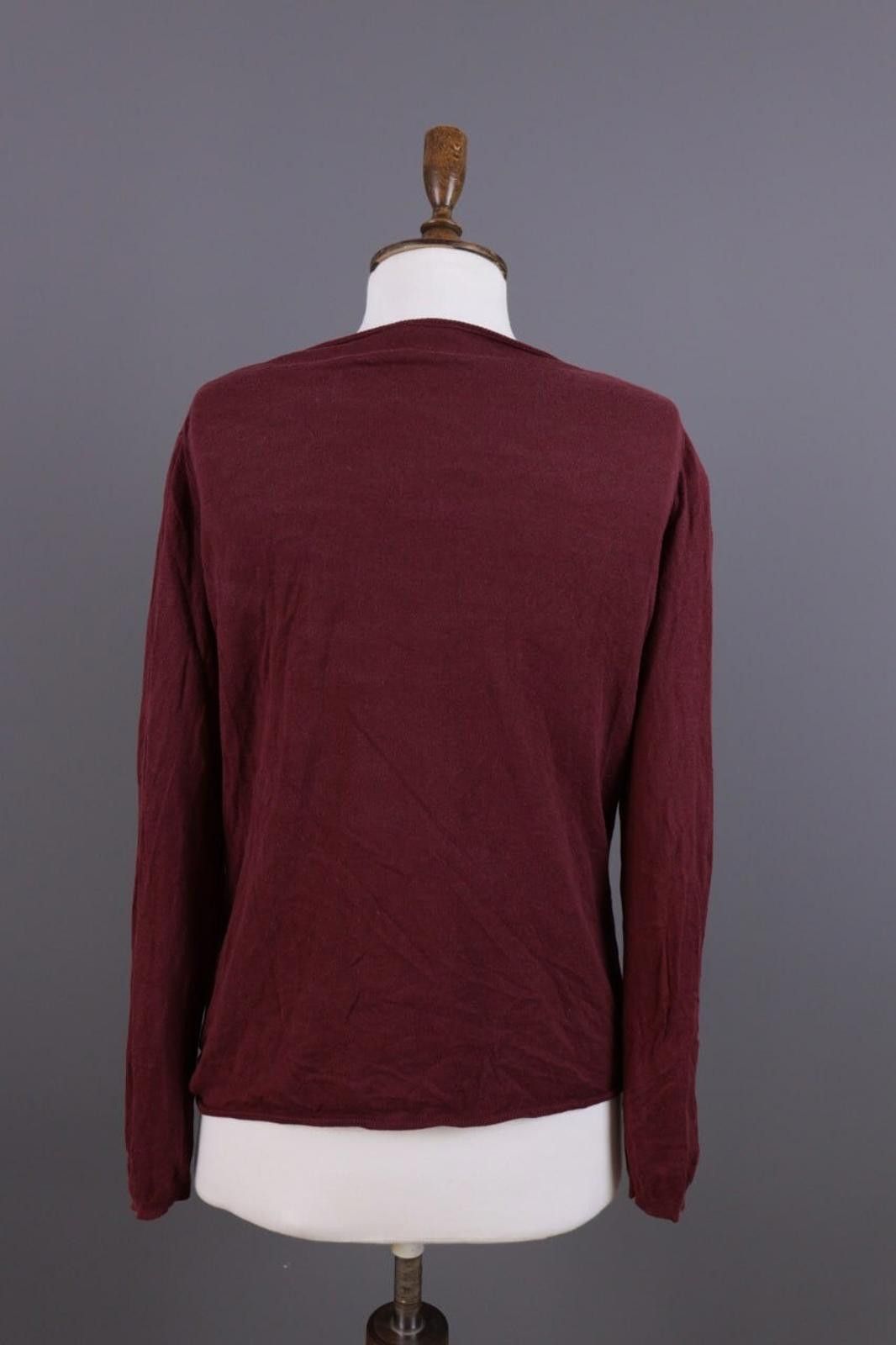 Miu Miu Miu MIu Burgundy Knit Cardigan Sweater Size 48 Size S / US 4 / IT 40 - 11 Thumbnail