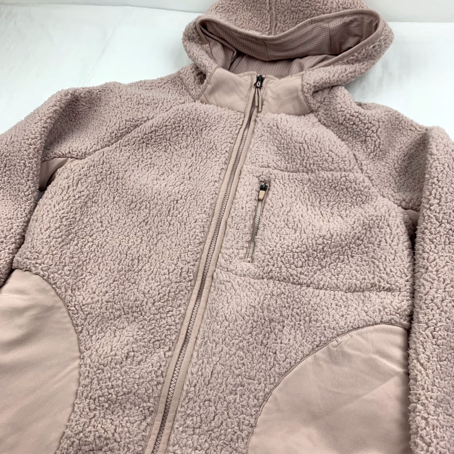Fila VINTAGE FILA Hoodie Womens Small Pink Full Zip Jacket Pockets Sports Size S / US 4 / IT 40 - 2 Thumbnail