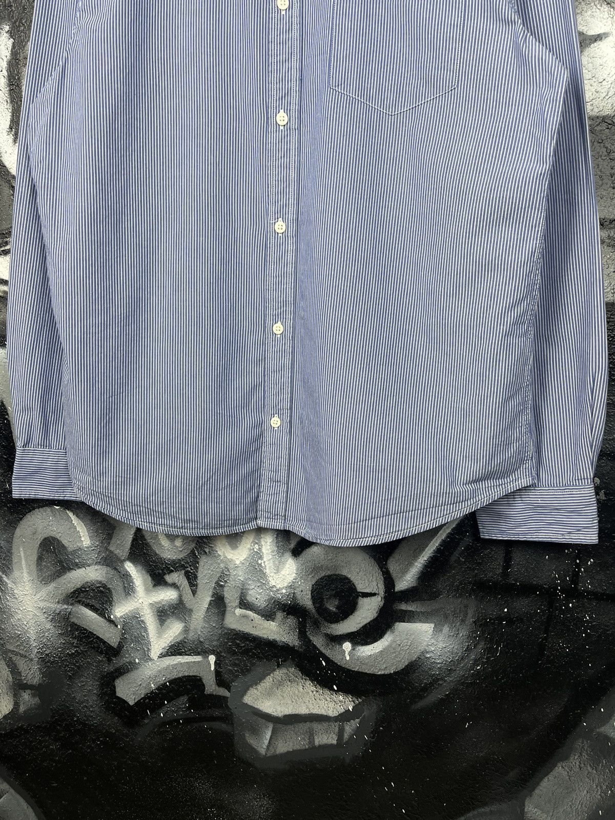 Denim & Supply Ralph Lauren Denim & Supply Ralph Lauren Button Up Striped Shirt Mens XL Size US XL / EU 56 / 4 - 7 Thumbnail
