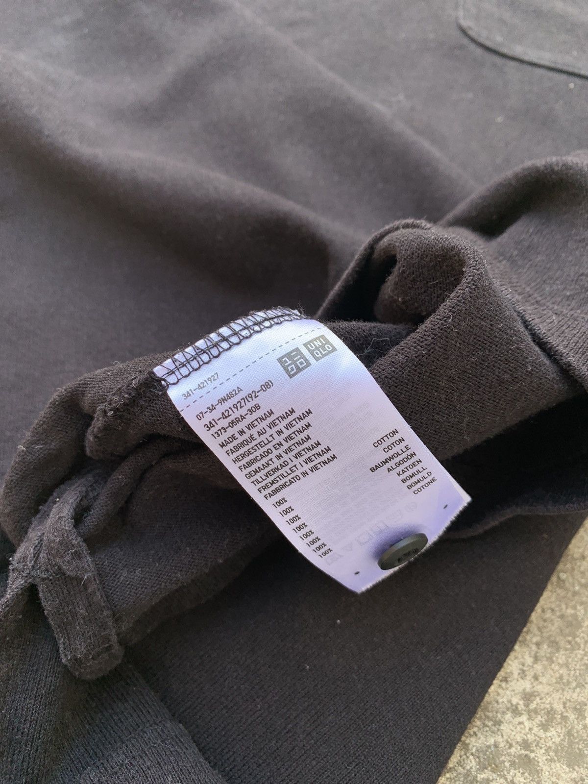 Engineered Garments × Uniqlo Engineered Garments X Uniqlo Black Polo Shirt Size US XL / EU 56 / 4 - 6 Thumbnail