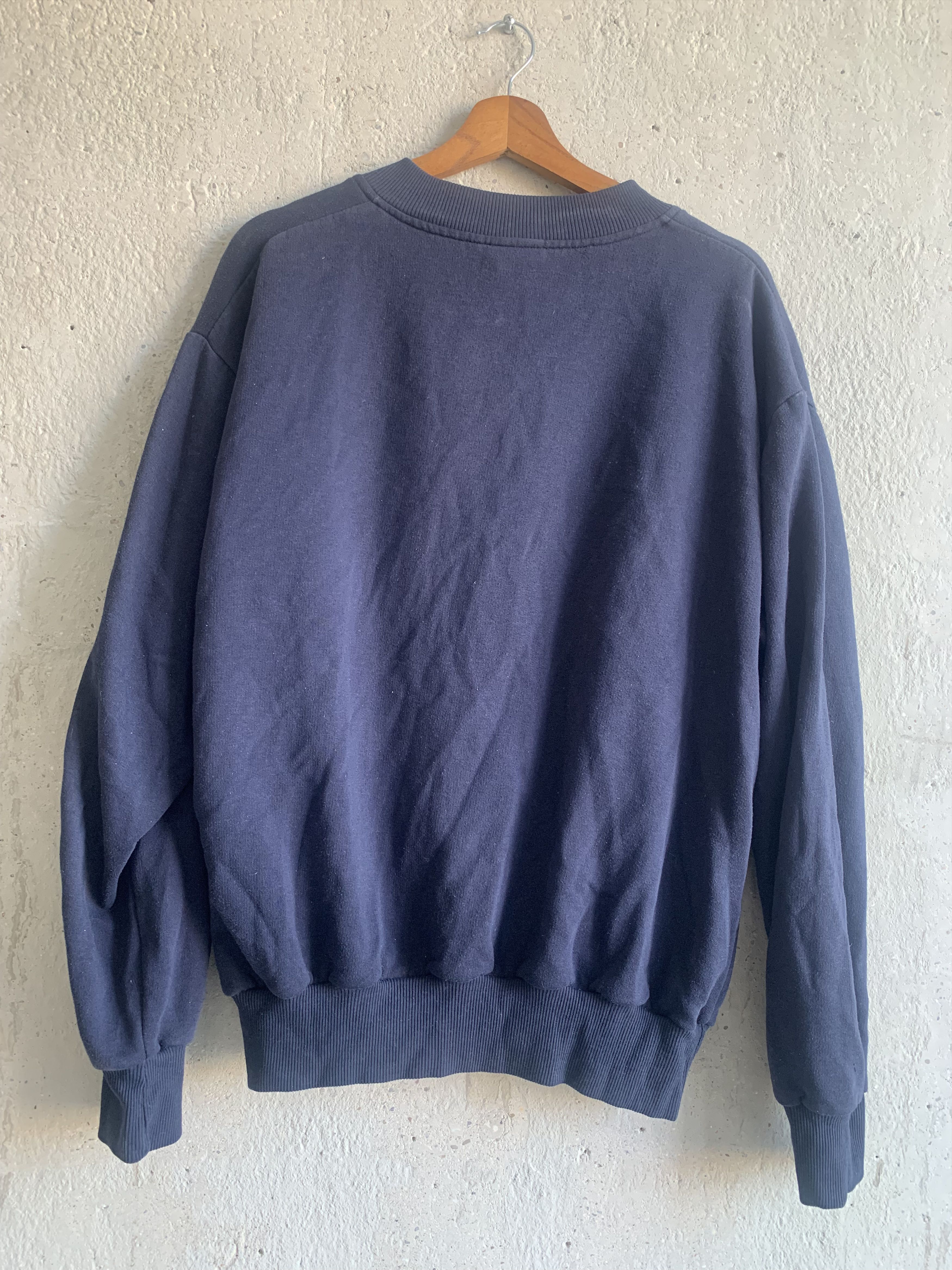 Adidas Adidas originals trefoil sweatshirt color block blue XL Size US XL / EU 56 / 4 - 4 Thumbnail