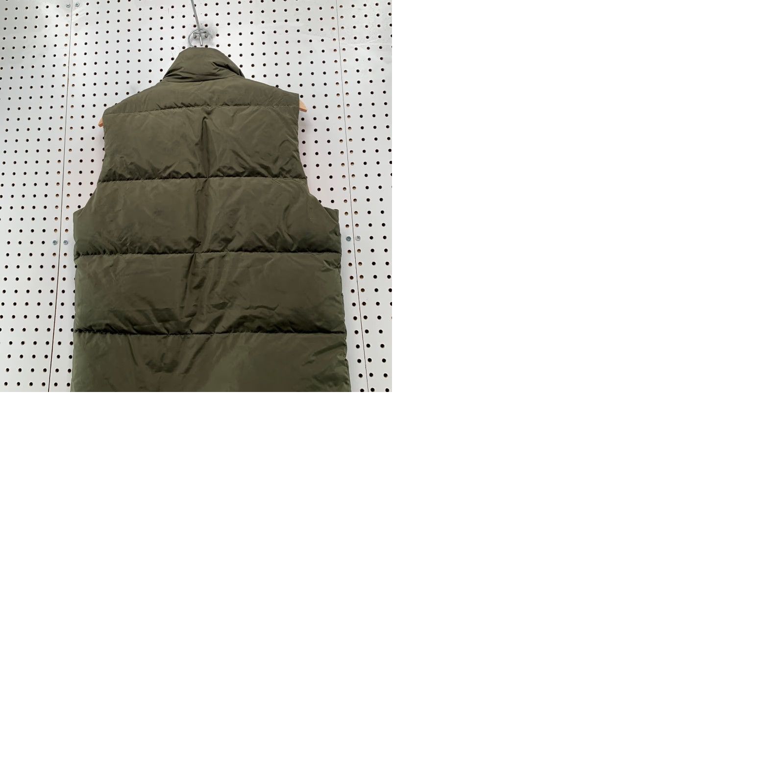 J.Crew J.CREW Down Puffer Vest Jacket Men Small Green Olive Green Oranger Liner Outdoor Vest, Puffer, Down, Winter, Fall, Spring, Men Size US L / EU 52-54 / 3 - 9 Thumbnail